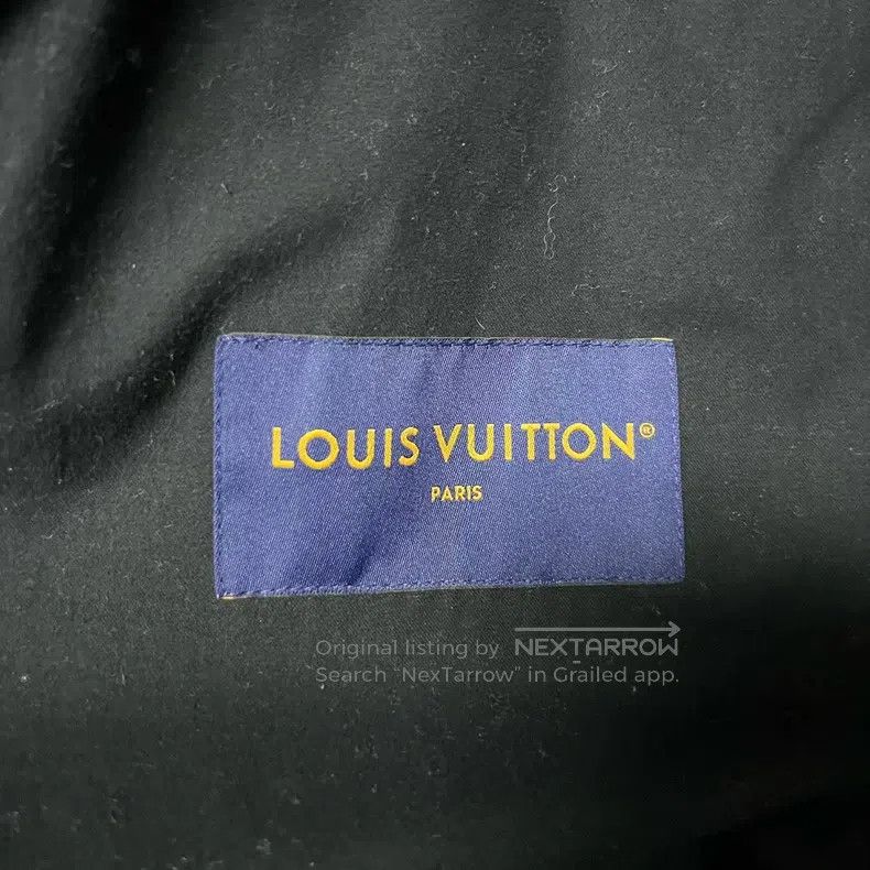 Louis Vuitton Louis Vuitton Blue Logo printed casual tunic jacket Size US M / EU 48-50 / 2 - 2 Thumbnail
