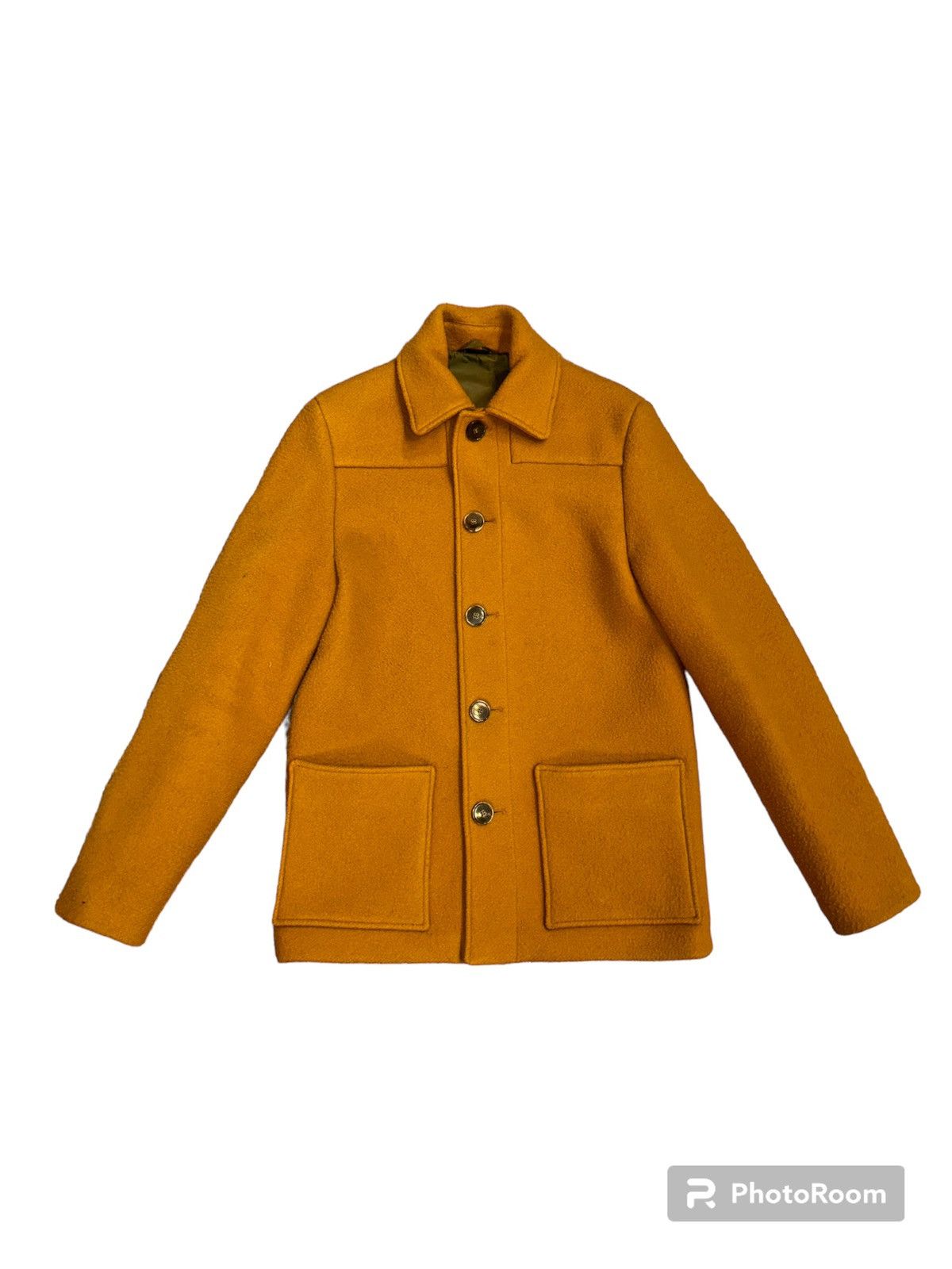 Acne Studios Acne studios Markus PAW15 mustard coat Size US S / EU 44-46 / 1 - 1 Thumbnail