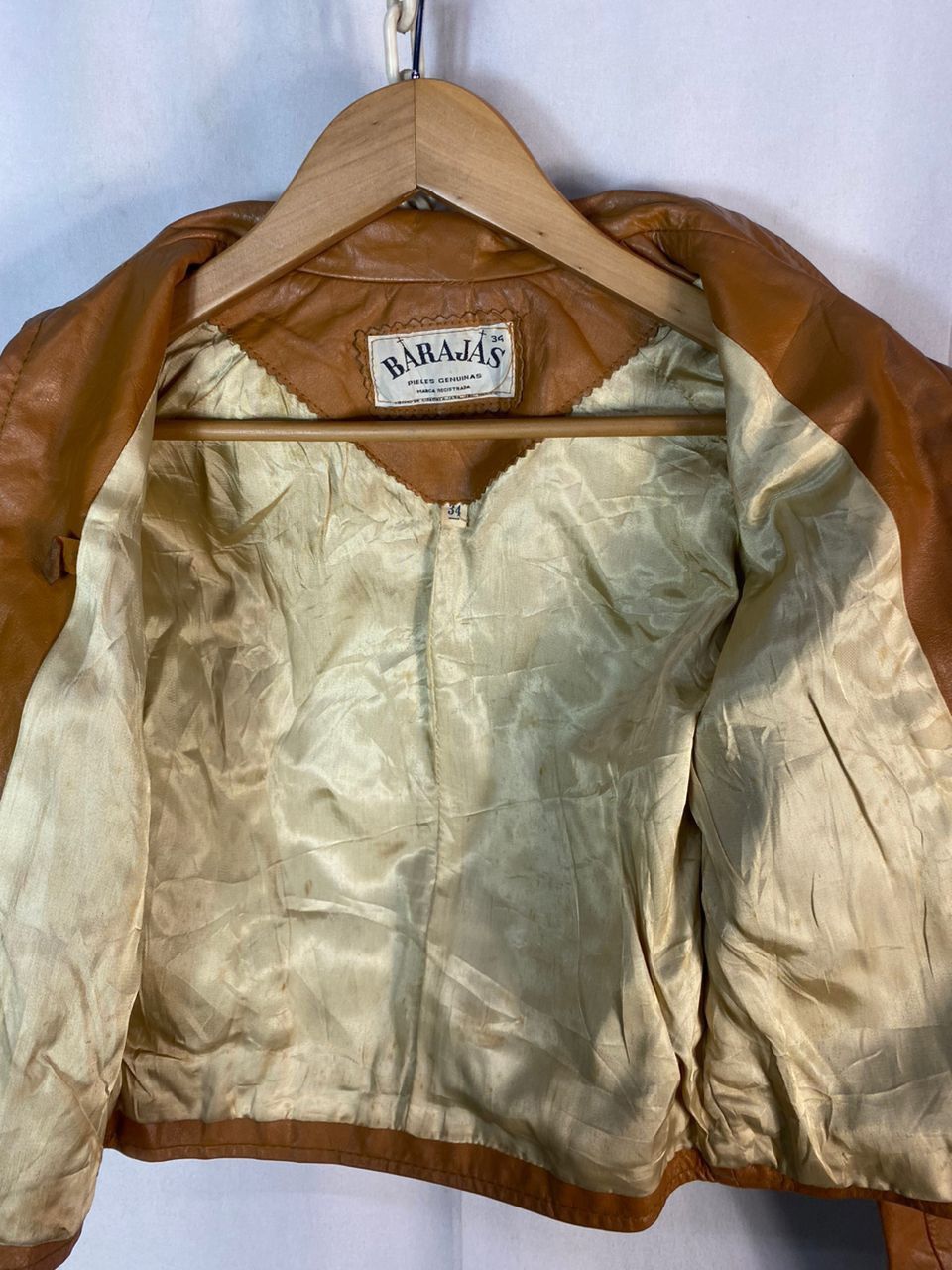 Leather × Vintage Barajas zipper leather jacket Size XS / US 0-2 / IT 36-38 - 7 Thumbnail