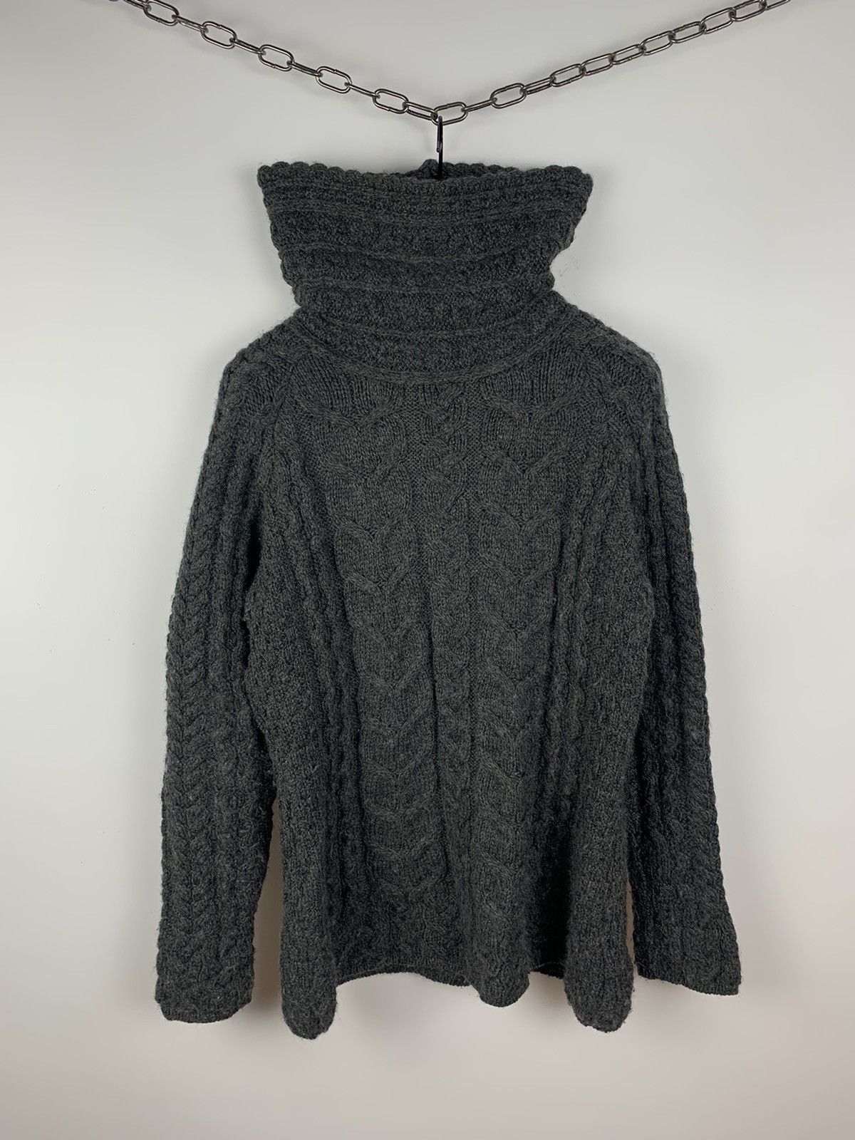 Woolrich Woolen Mills Aran Woollen Mills Super Soft Merino Sweater Avant Garde Size L / US 10 / IT 46 - 11 Thumbnail