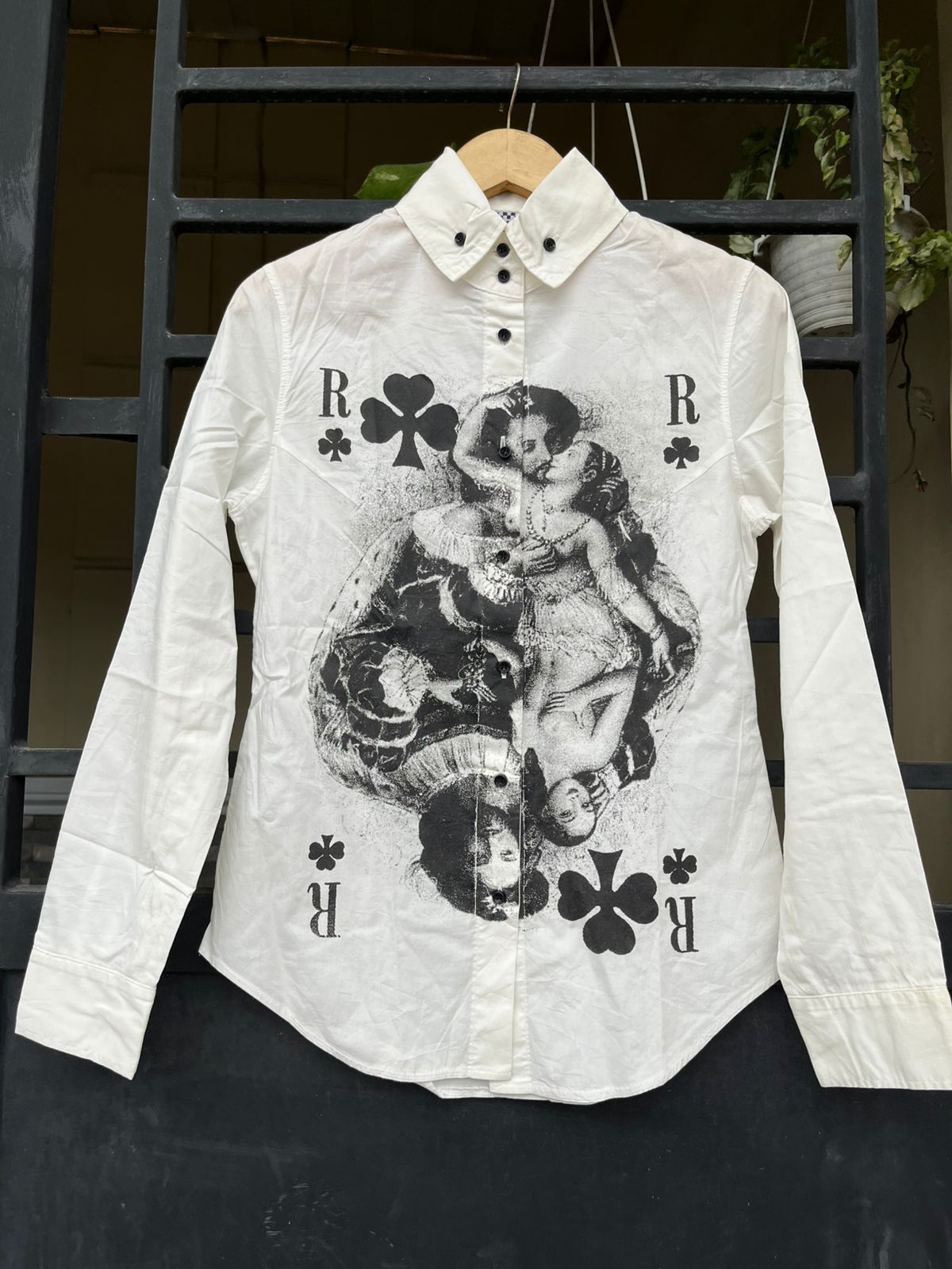 Tornado Mart Sanatorium White Button up Shirts Size US M / EU 48-50 / 2 - 2 Thumbnail