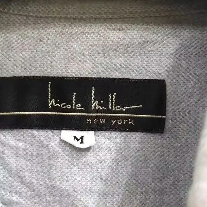 Flannel Nicole Miller Plain Flannel Shirt Size US M / EU 48-50 / 2 - 4 Thumbnail