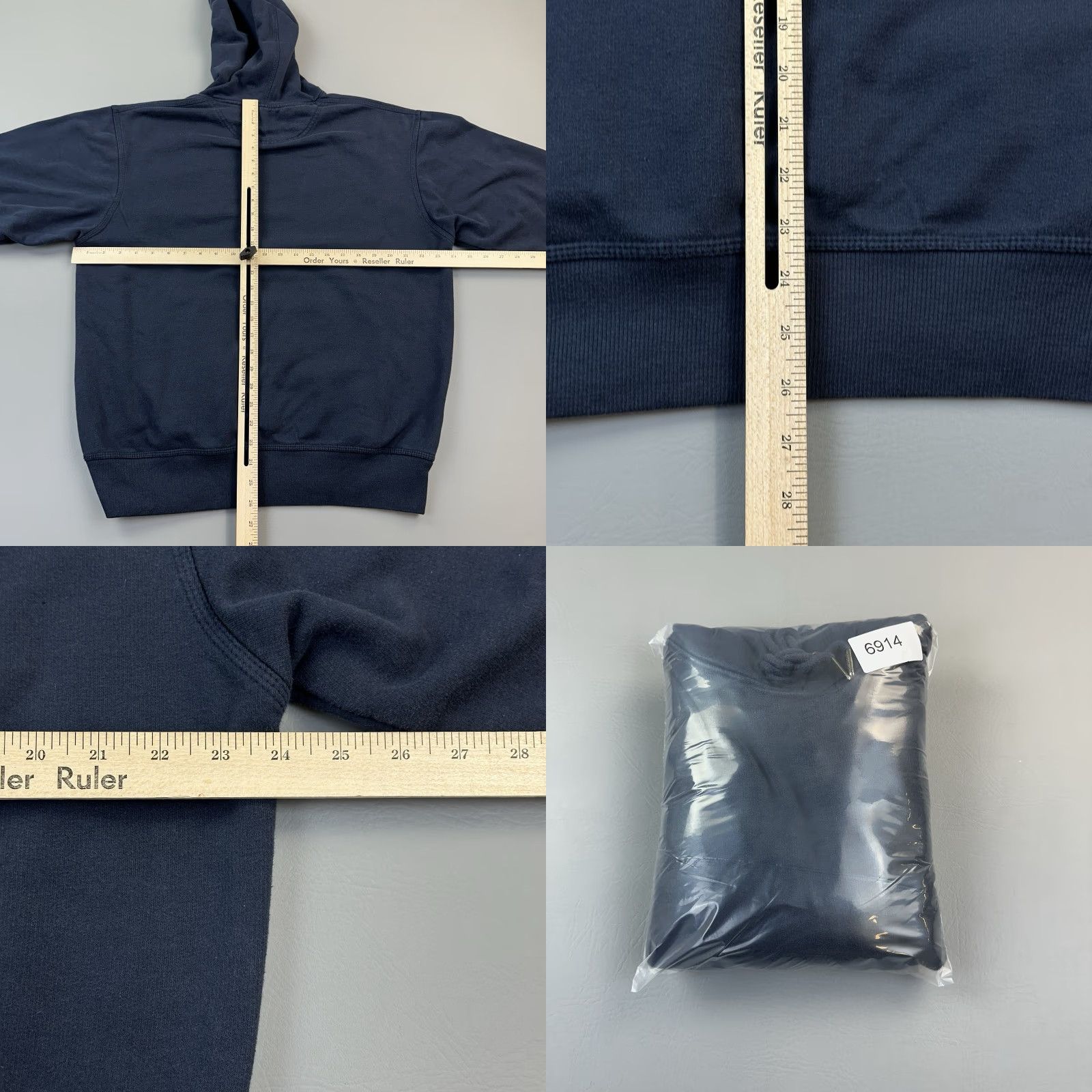 Champion Champion Hoodie Mens Large Navy Embroidered Logo Pullover Size US L / EU 52-54 / 3 - 8 Thumbnail