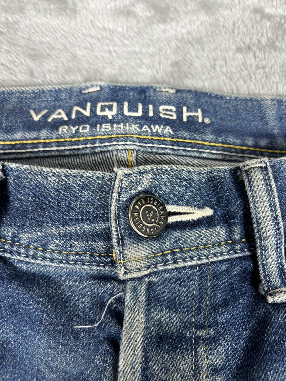 Vanquish Vanquish Ryo Ishikawa Faded Distressed Denim. S0366 Size US 31 - 6 Thumbnail