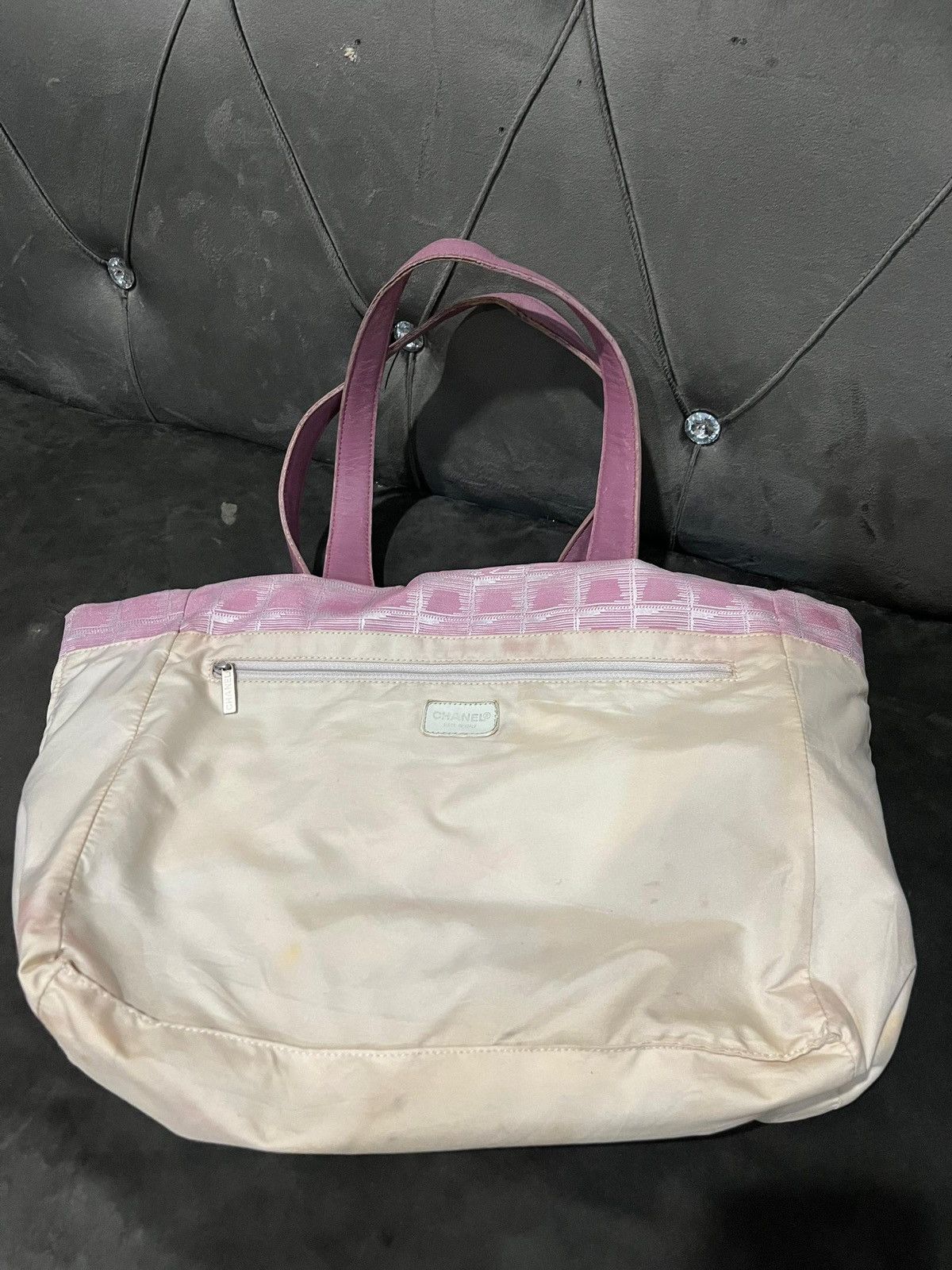 Chanel Authentic CHANEL Travel line canvas tote bag Size ONE SIZE - 18 Thumbnail
