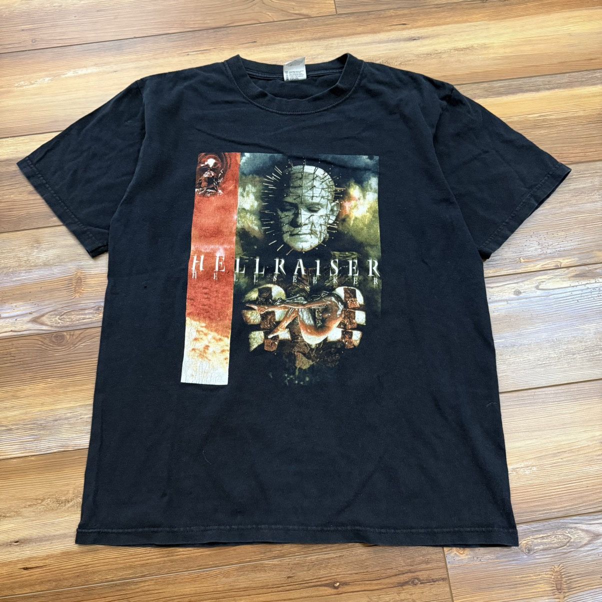 Other Vintage Black Hellraiser Pinhead Clive Barker Movie Shirt Size US M / EU 48-50 / 2 - 1 Thumbnail