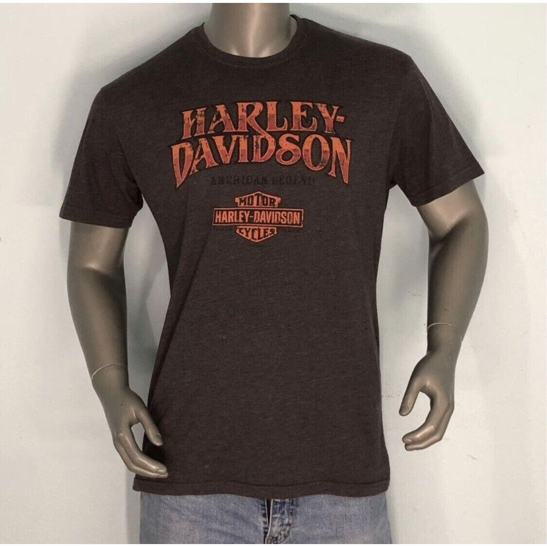 Harley Davidson Harley Davidson T-shirt Large Men PALATINE , ILLINOIS Size US L / EU 52-54 / 3 - 1 Thumbnail