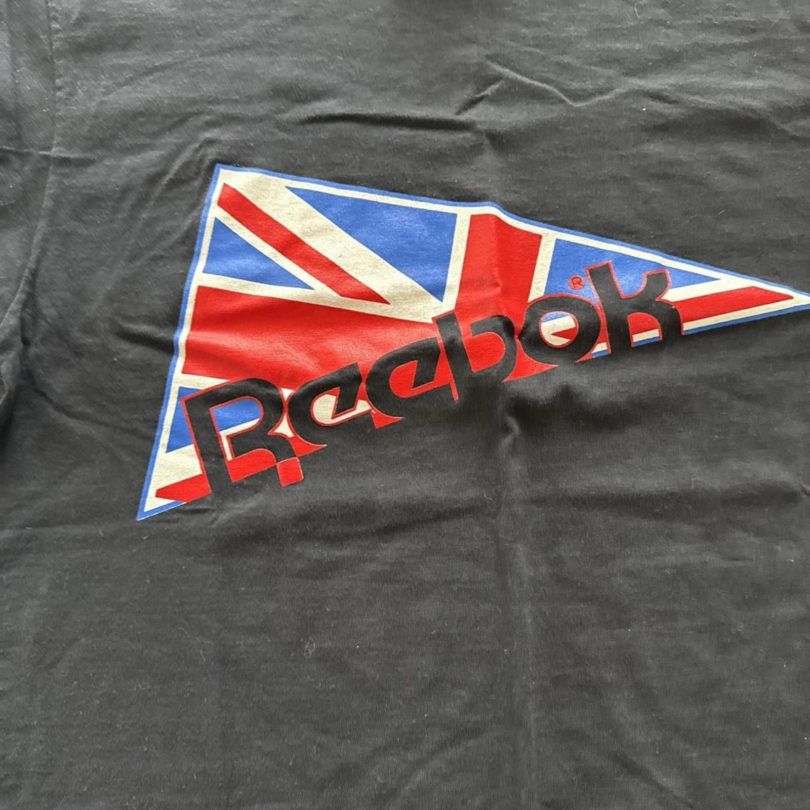 Reebok Reebok 1990s Vintage Union Jack Sports Tee Men’s Large Size US L / EU 52-54 / 3 - 2 Thumbnail
