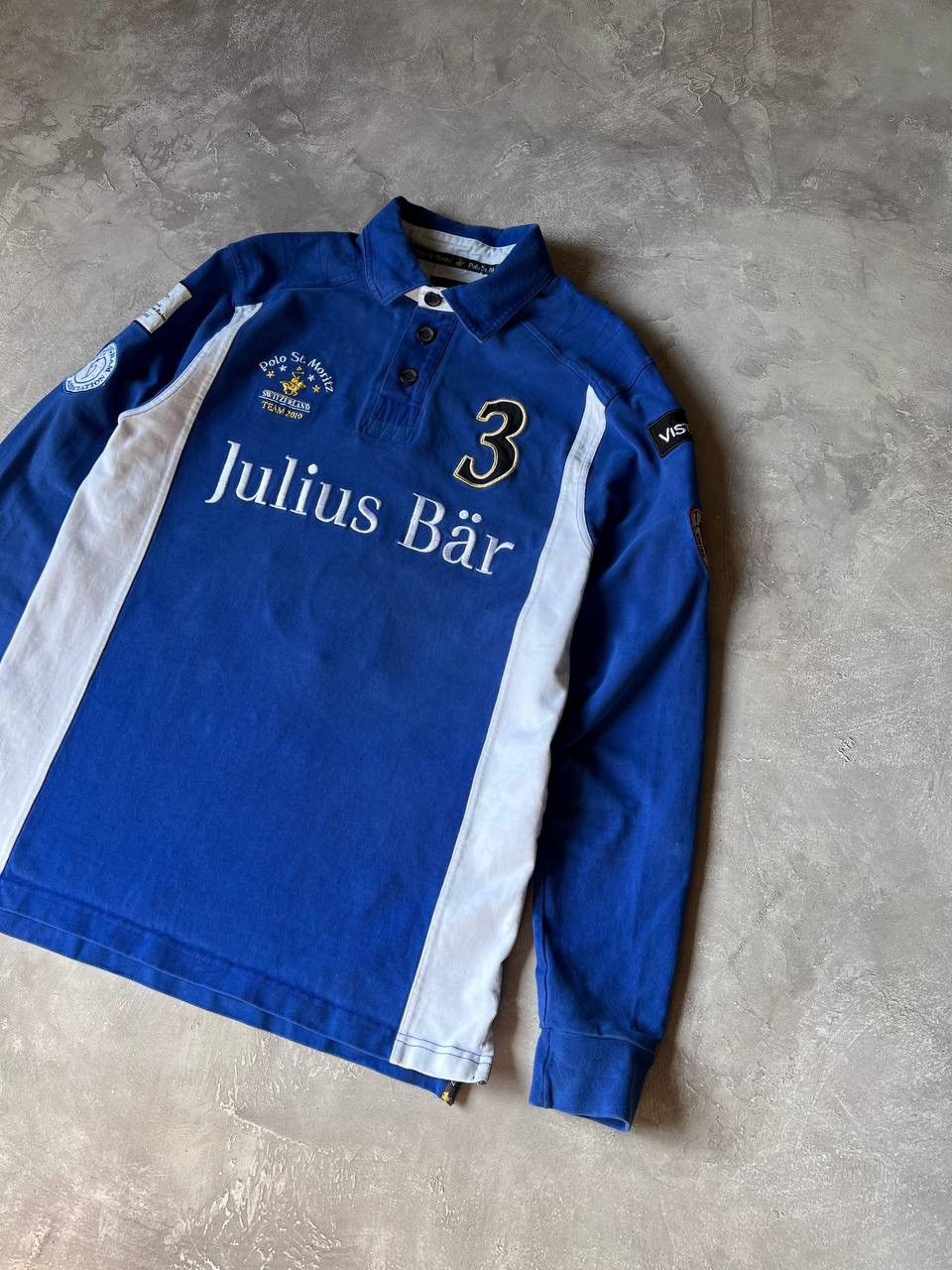 Vintage Vintage Polo St.Moritz Rugby Shirt Size US M / EU 48-50 / 2 - 2 Thumbnail