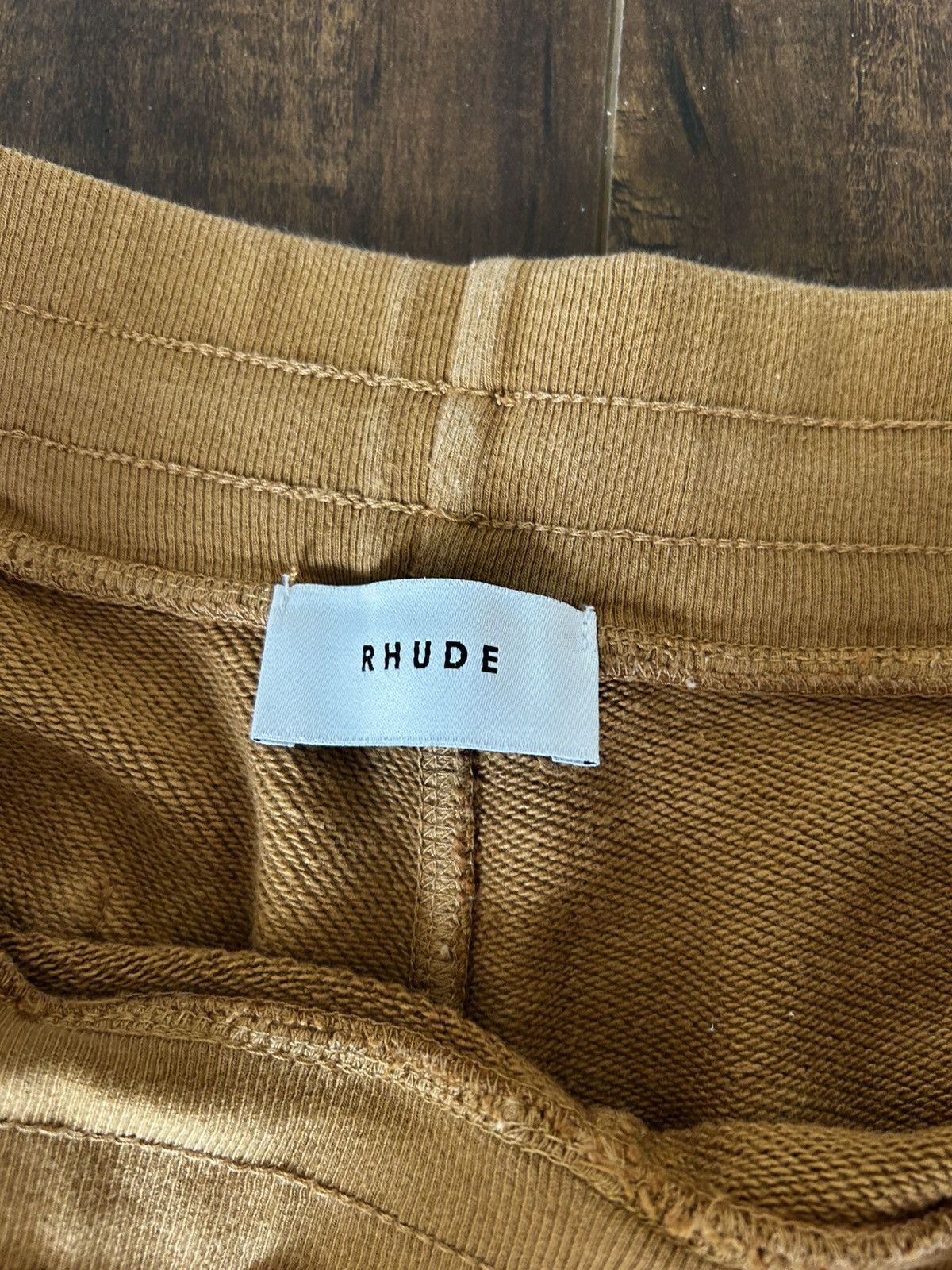 Rhude Rhude Embroidered Logo Lounge Sweatpants Brown Size US 32 / EU 48 - 4 Thumbnail