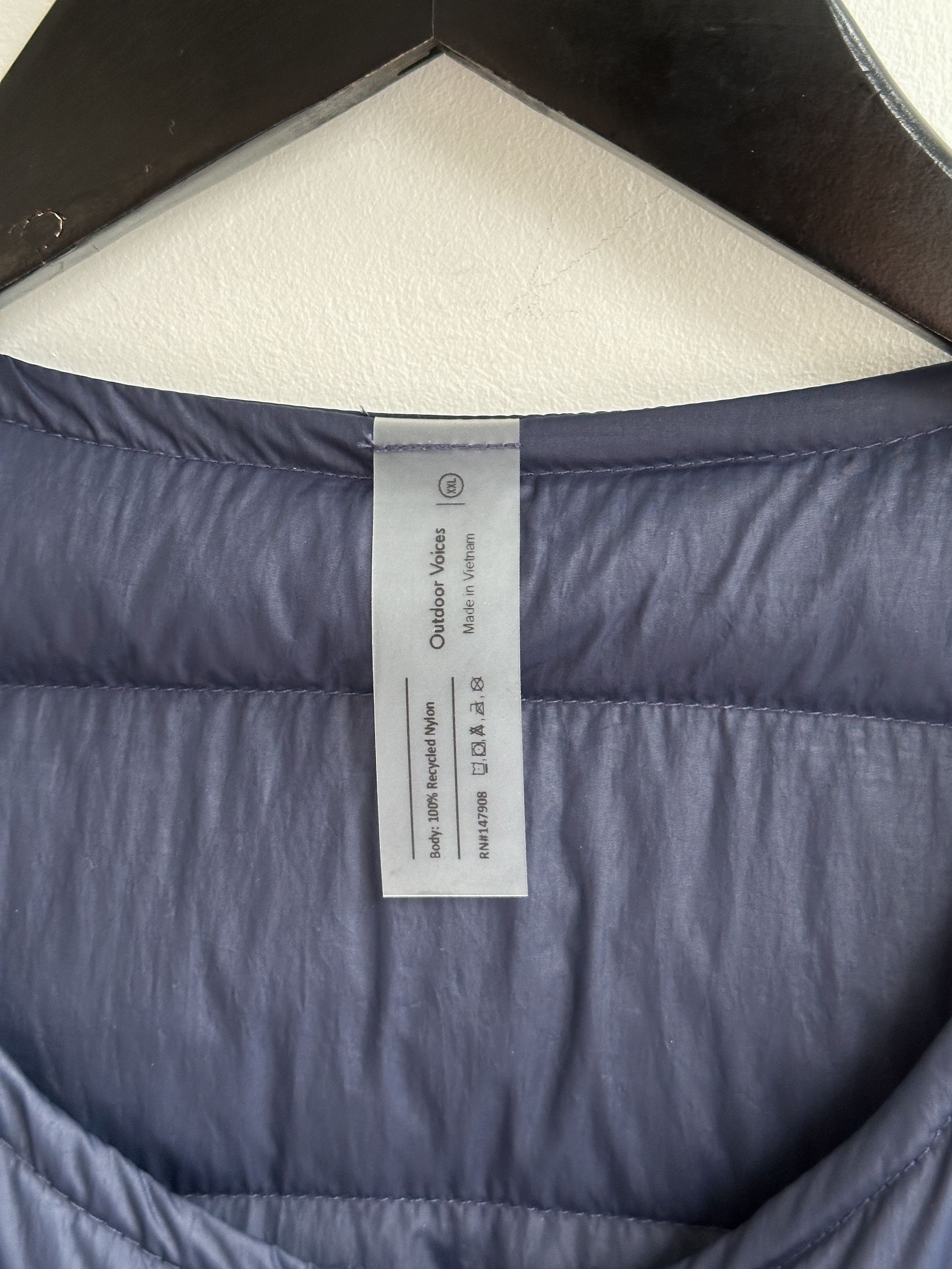 Outdoor Voices Outdoor Voices Nylon Vest Gilet Lining Size US XL / EU 56 / 4 - 6 Thumbnail