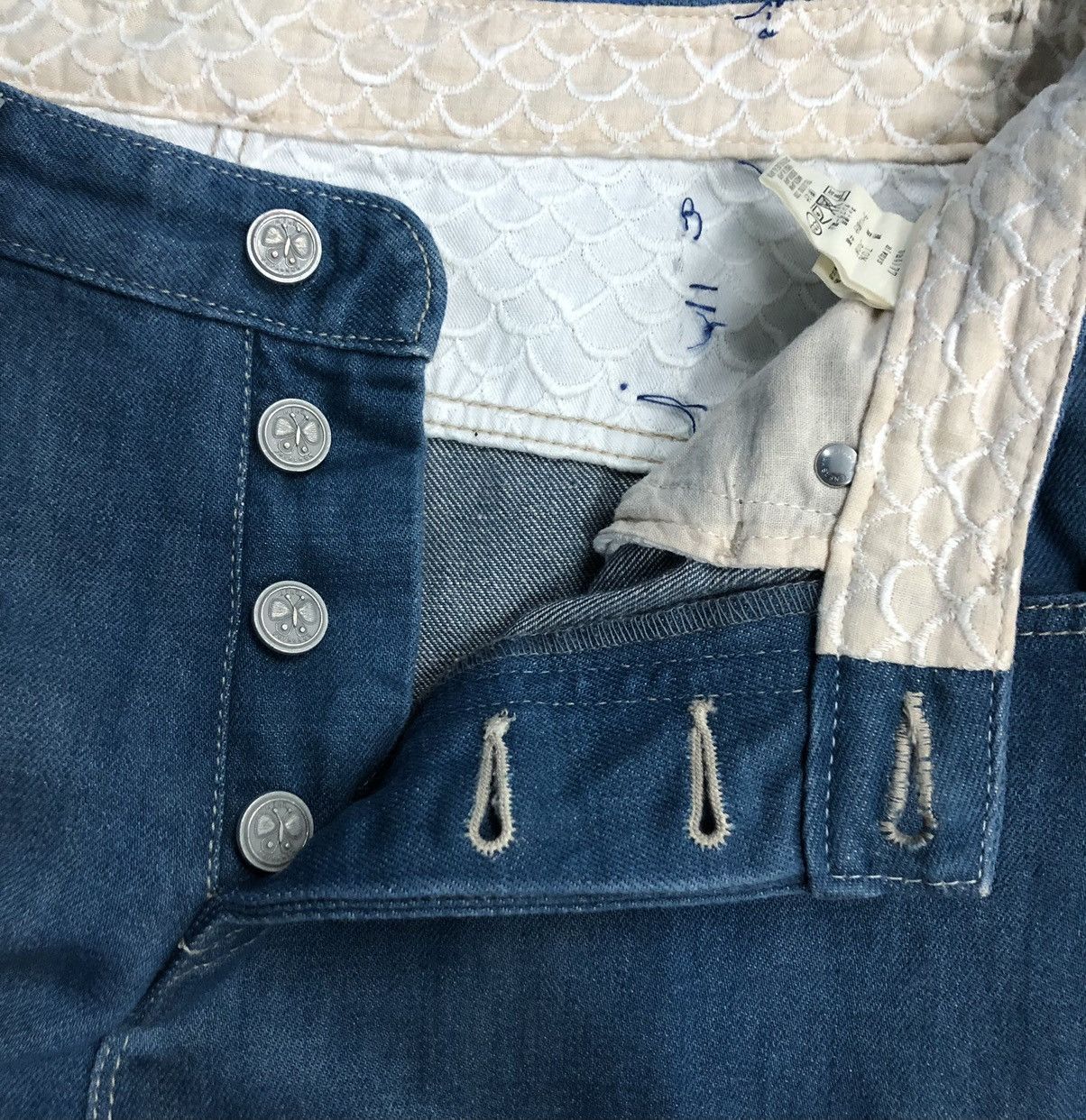 mina perhonen Vintage mina perhonen Made In Japan Denim Pants Size US 31 - 16 Thumbnail