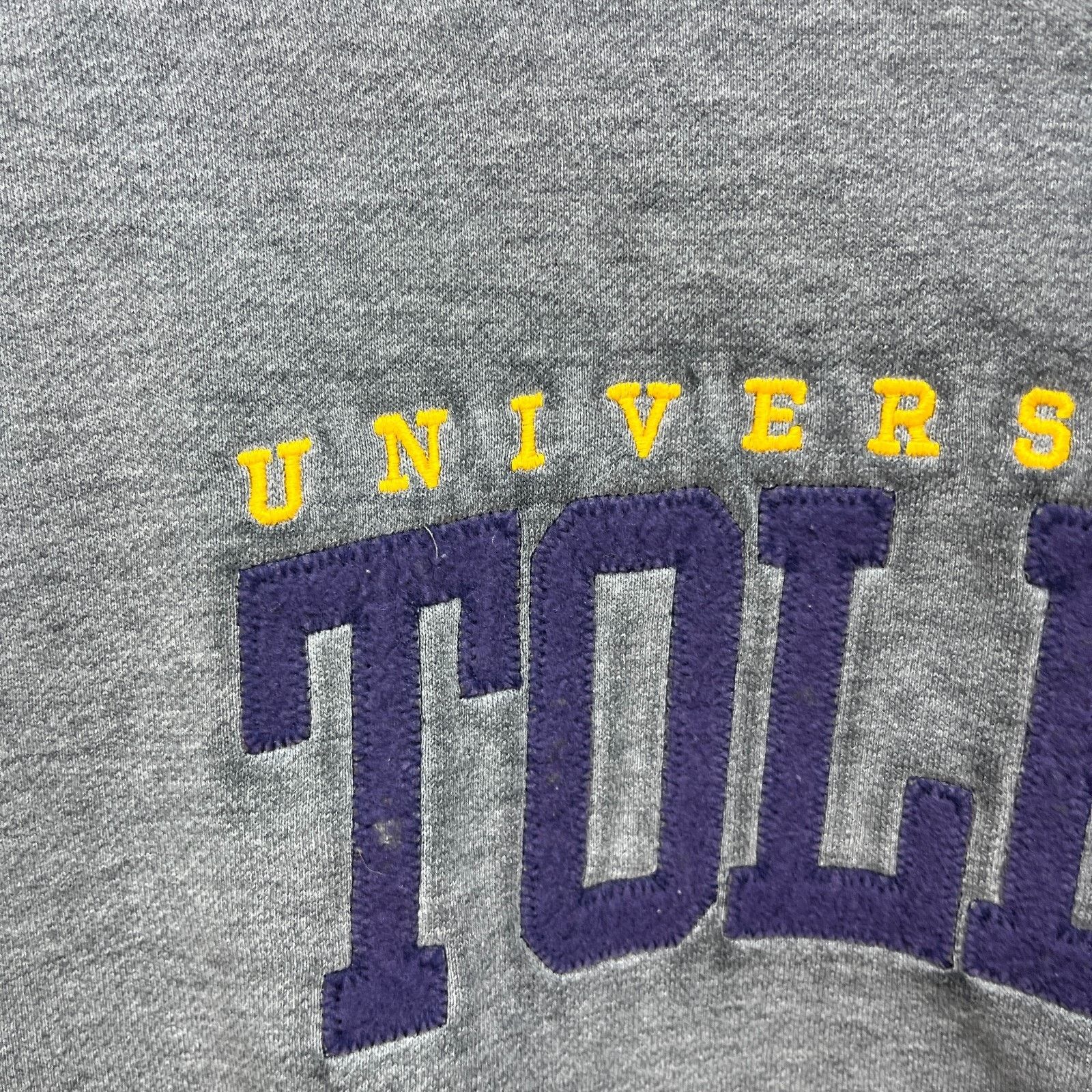 Vintage Vintage University of Toledo Sun Faded Sweatshirt XL Rockets Size US XL / EU 56 / 4 - 7 Thumbnail