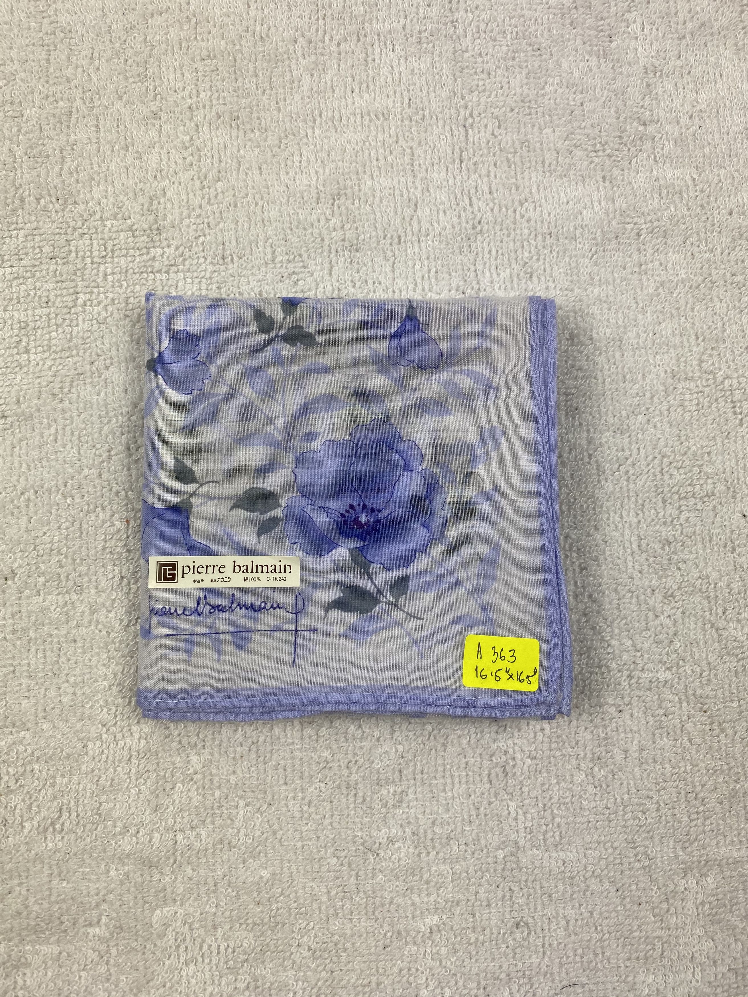 Pierre Balmain × Vintage Pierre Balmain Handkerchief / Bandana / Neckerchief Size ONE SIZE - 6 Thumbnail