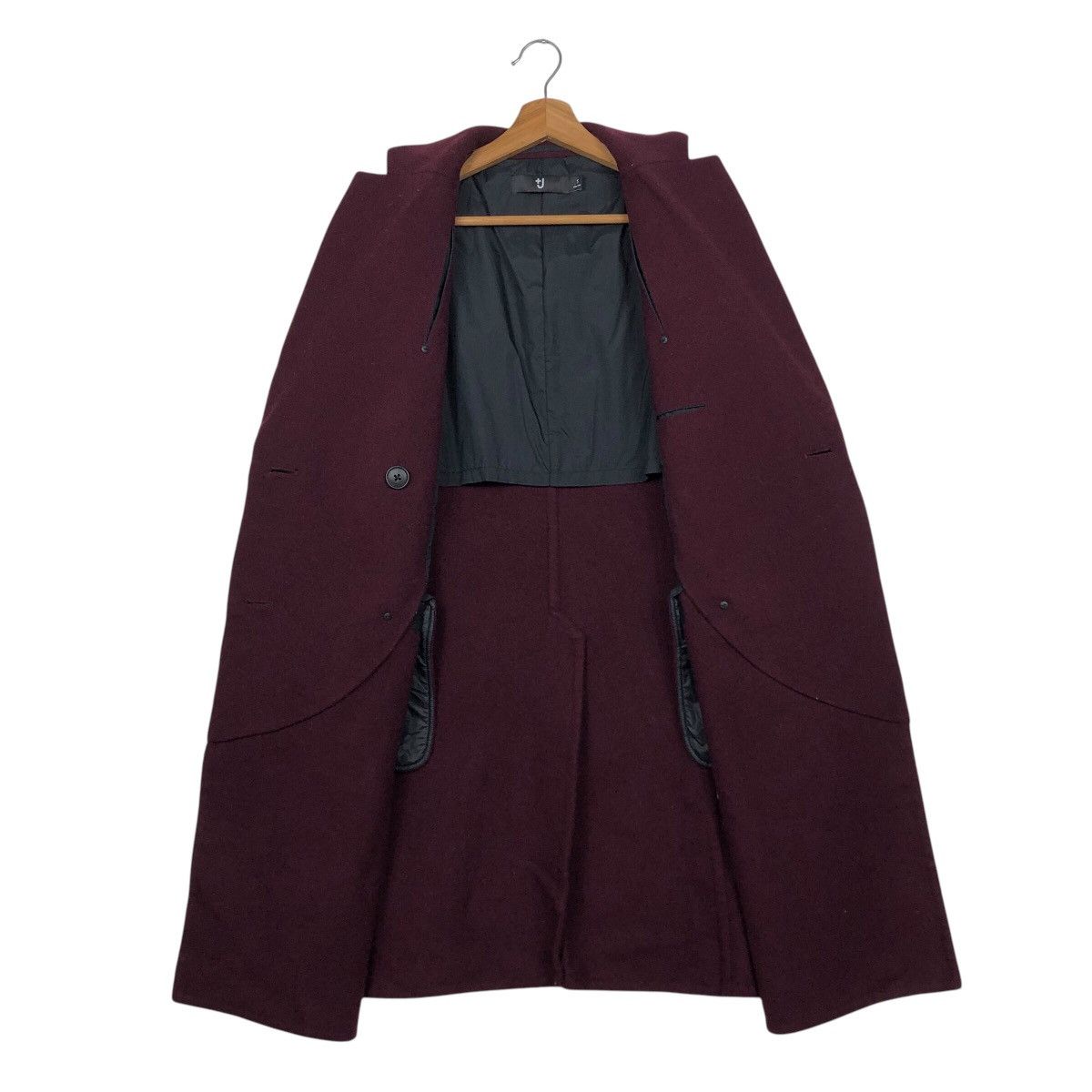 Jil Sander 📌Vintage Long Jacket Wool J+ by Jill Sander Double Breast Size US S / EU 44-46 / 1 - 15 Thumbnail