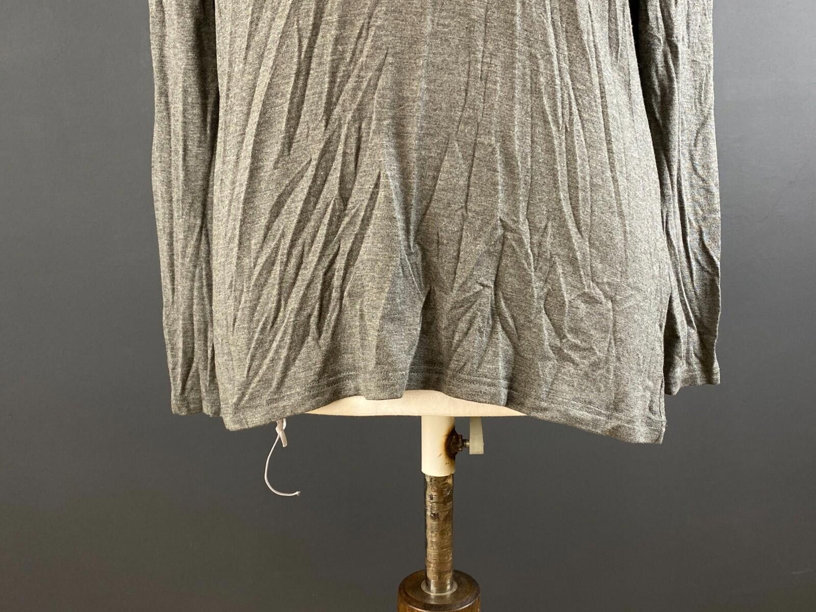 Designer Gudrun Sjoden Gray Turtle Neck Long Sleeve Top Shirt Size L Size L / US 10 / IT 46 - 3 Thumbnail