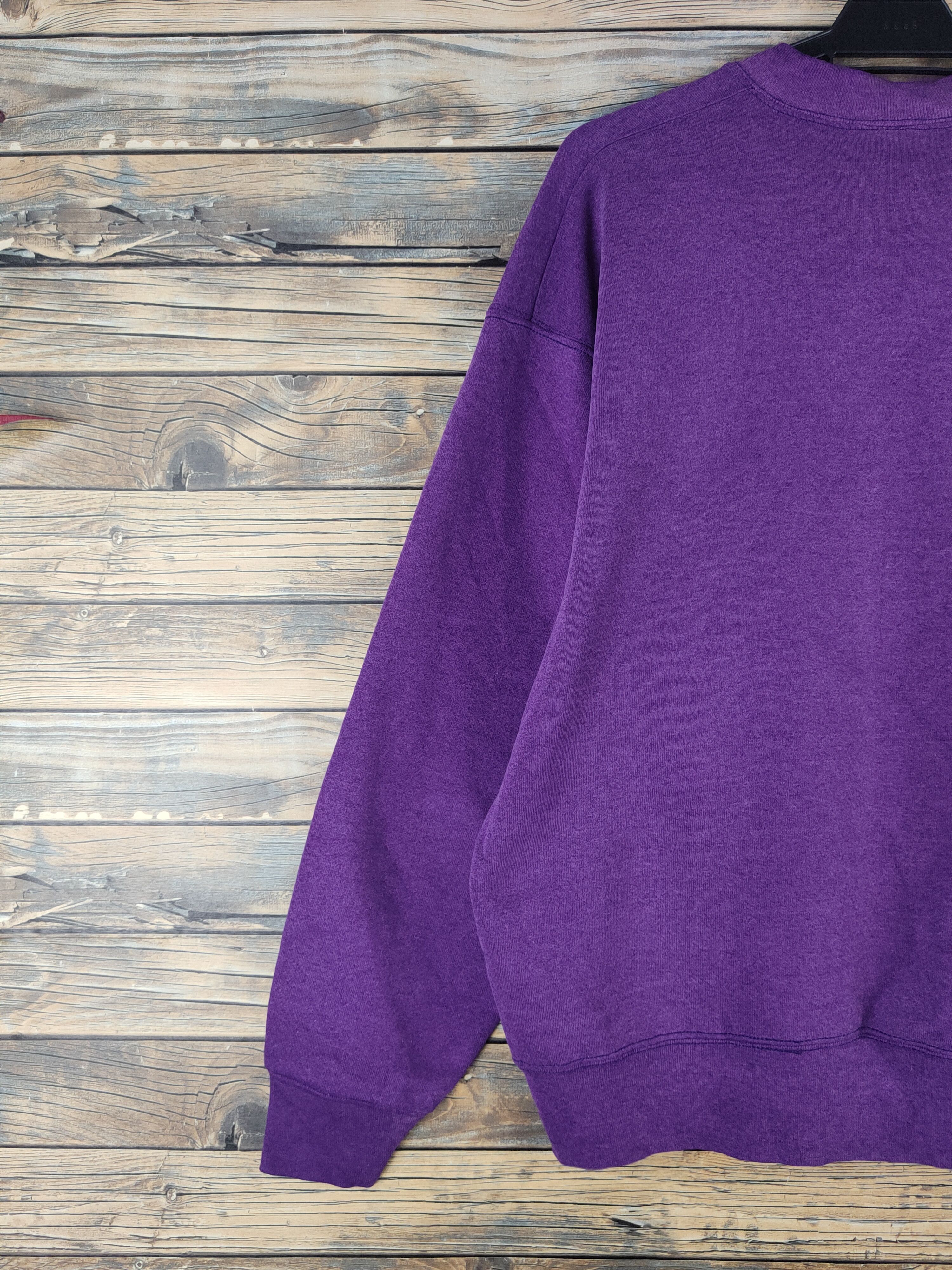 NBA DL Lakers NBA vintage Purple Sweatshirts #46-159 Size US L / EU 52-54 / 3 - 9 Thumbnail