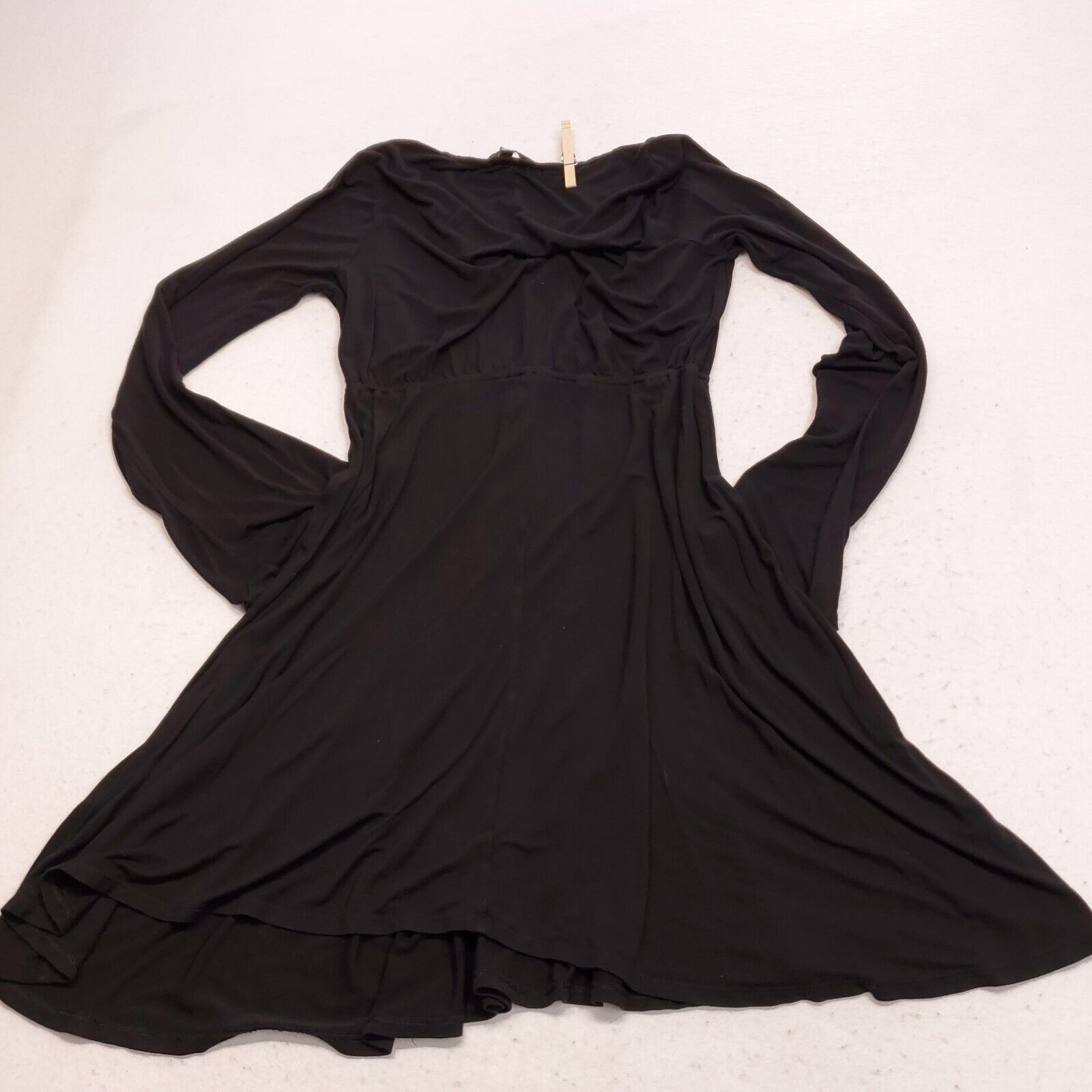 Express Express Casual Long Sleeve Top Dress Womens Size M Black Size M / US 6-8 / IT 42-44 - 7 Thumbnail