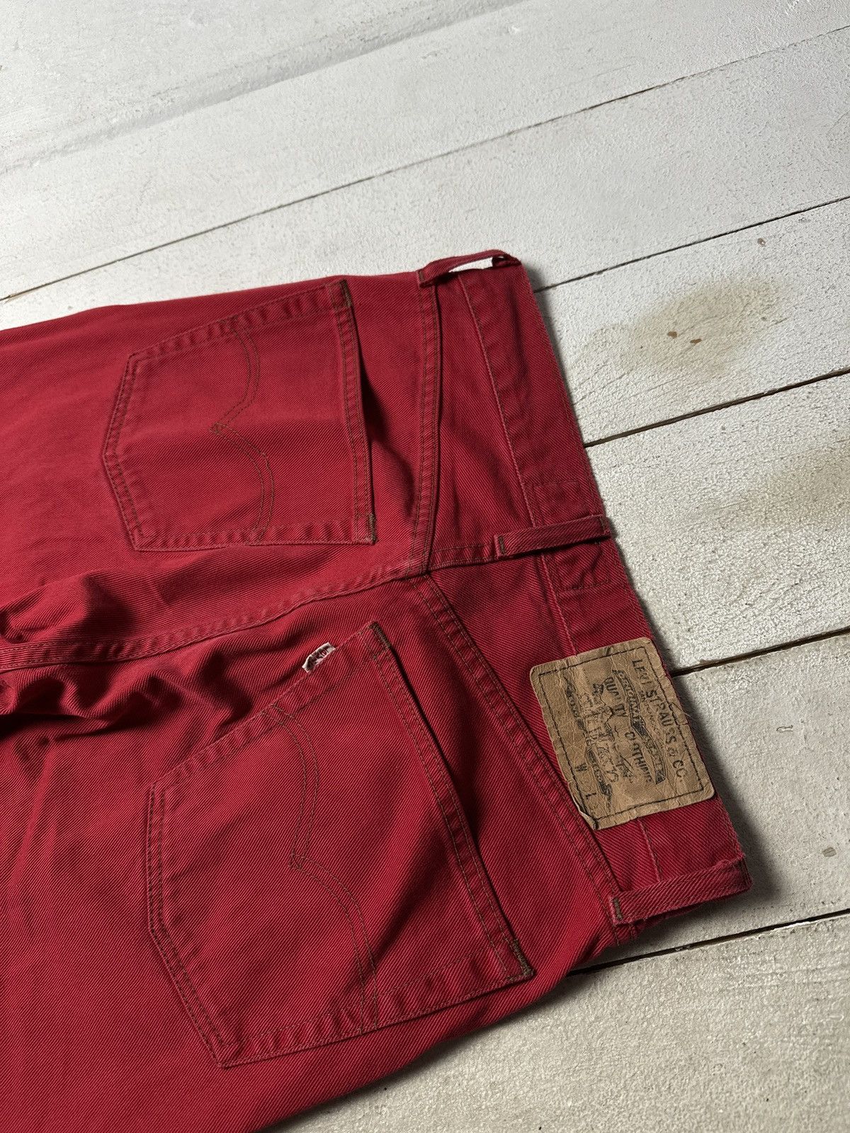 Levi's red🚨Vintage 90s Levis Jeans LEGEND y2k Light Wash Denim Size US 28 / EU 44 - 8 Thumbnail