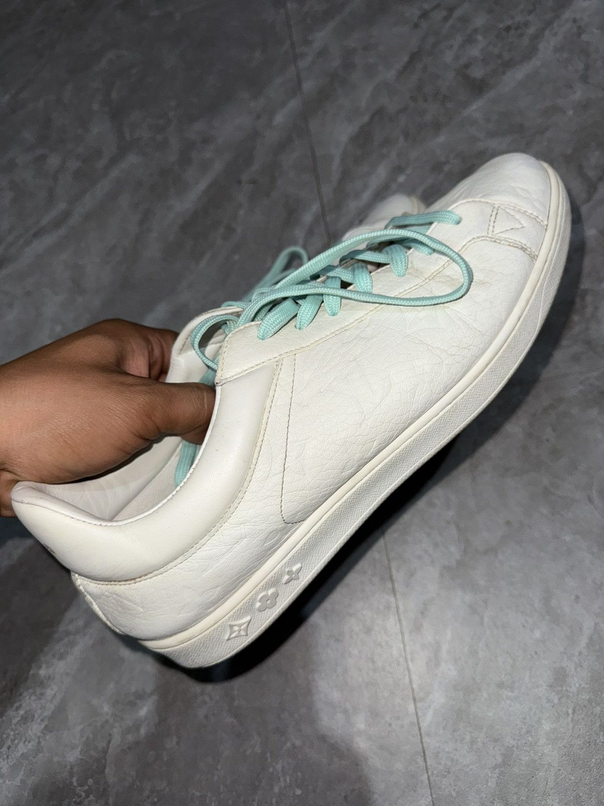 Louis Vuitton Louis Vuitton Luxembourg Monogram Sneaker Size US 8.5 / EU 41-42 - 3 Thumbnail