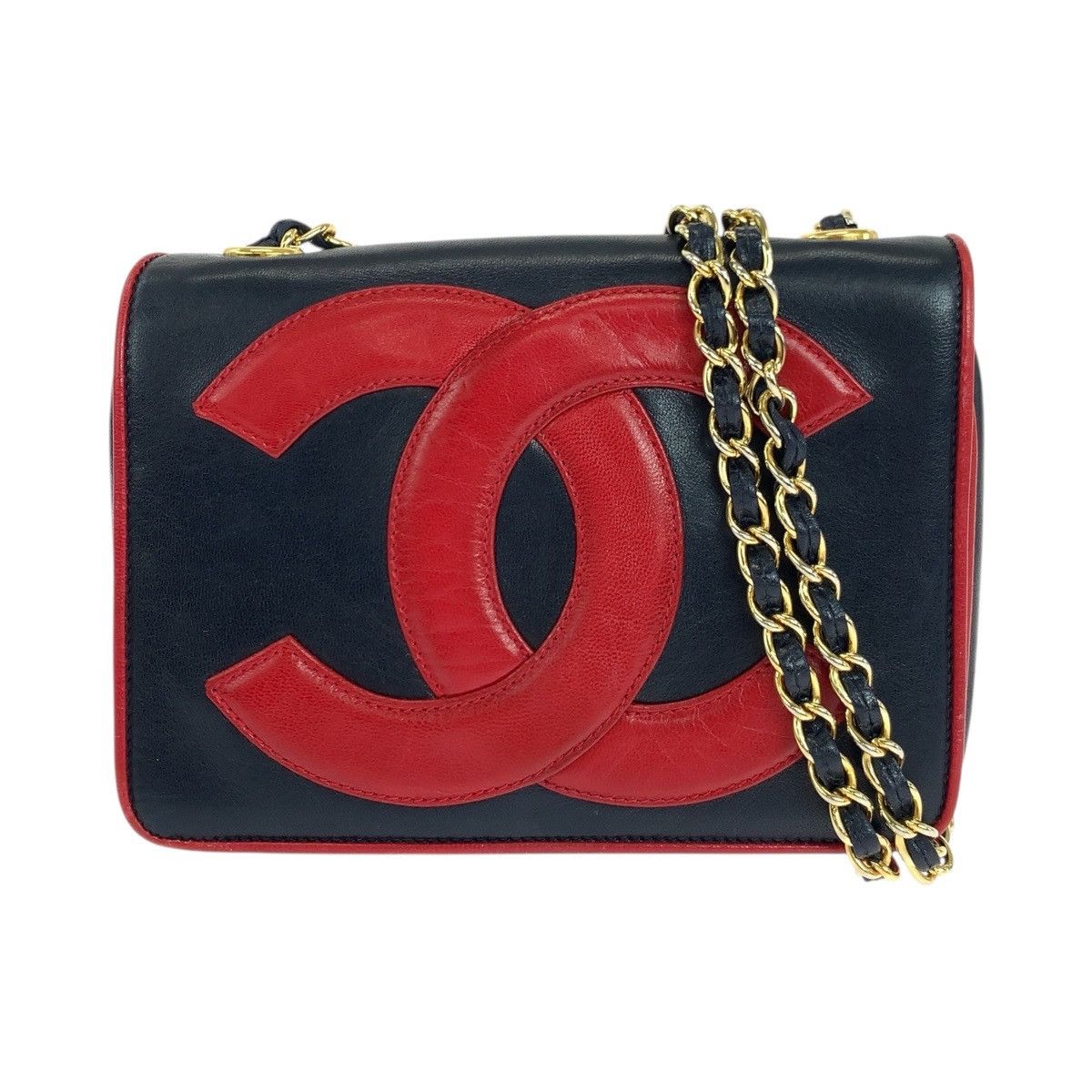 Chanel Chanel Chanel Deauville Lambskin Shoulder Bag Leather Shoulder Bag DUTY FREE for USA Size ONE SIZE - 1 Thumbnail