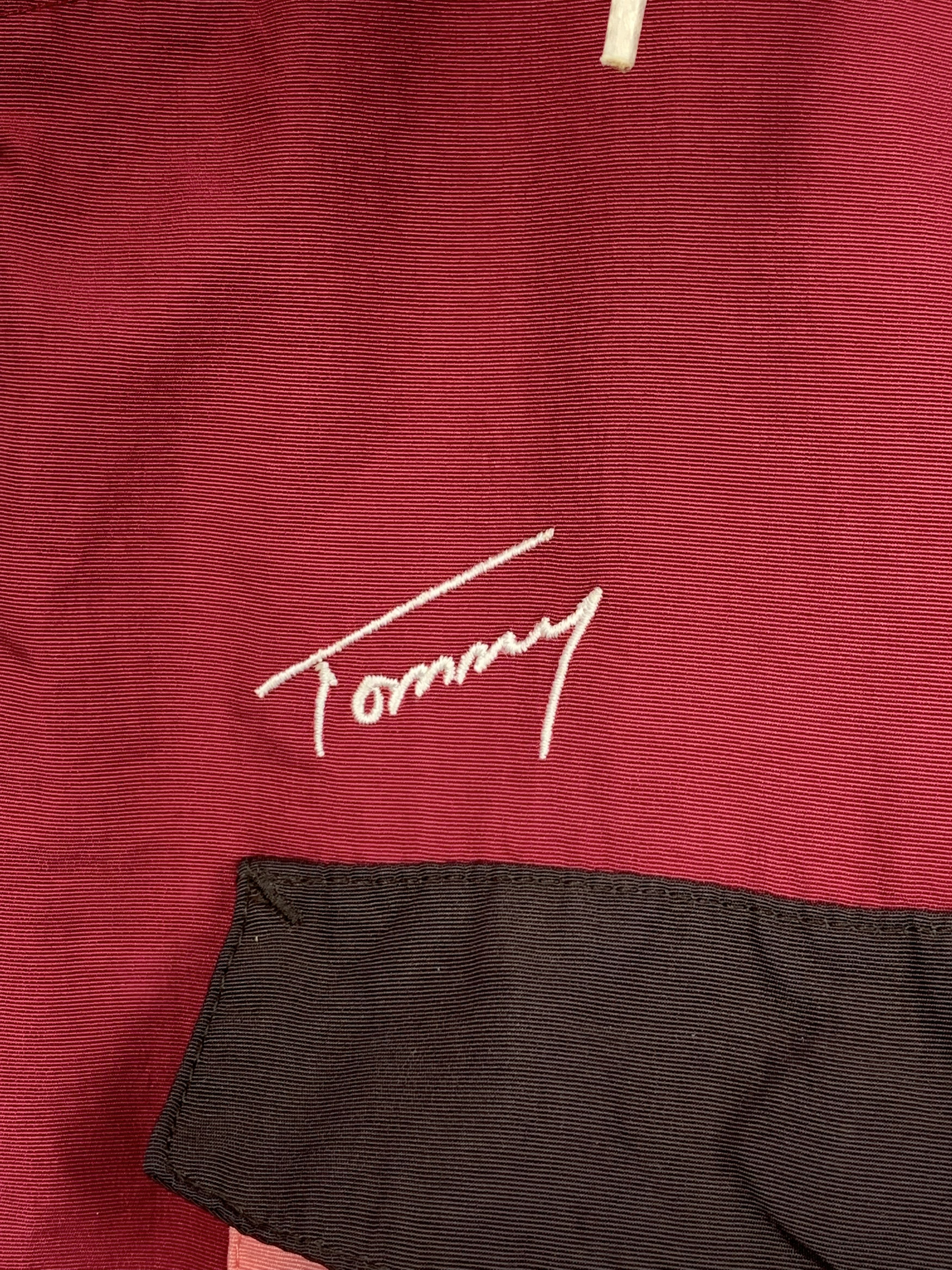 Tommy Hilfiger Vintage Tommy Hoodie Multicolour Pocket Zipper Jacket J1217 Size US L / EU 52-54 / 3 - 8 Thumbnail
