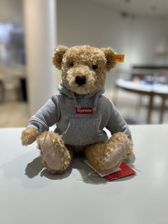 Supreme teddy best sale bear hoodie