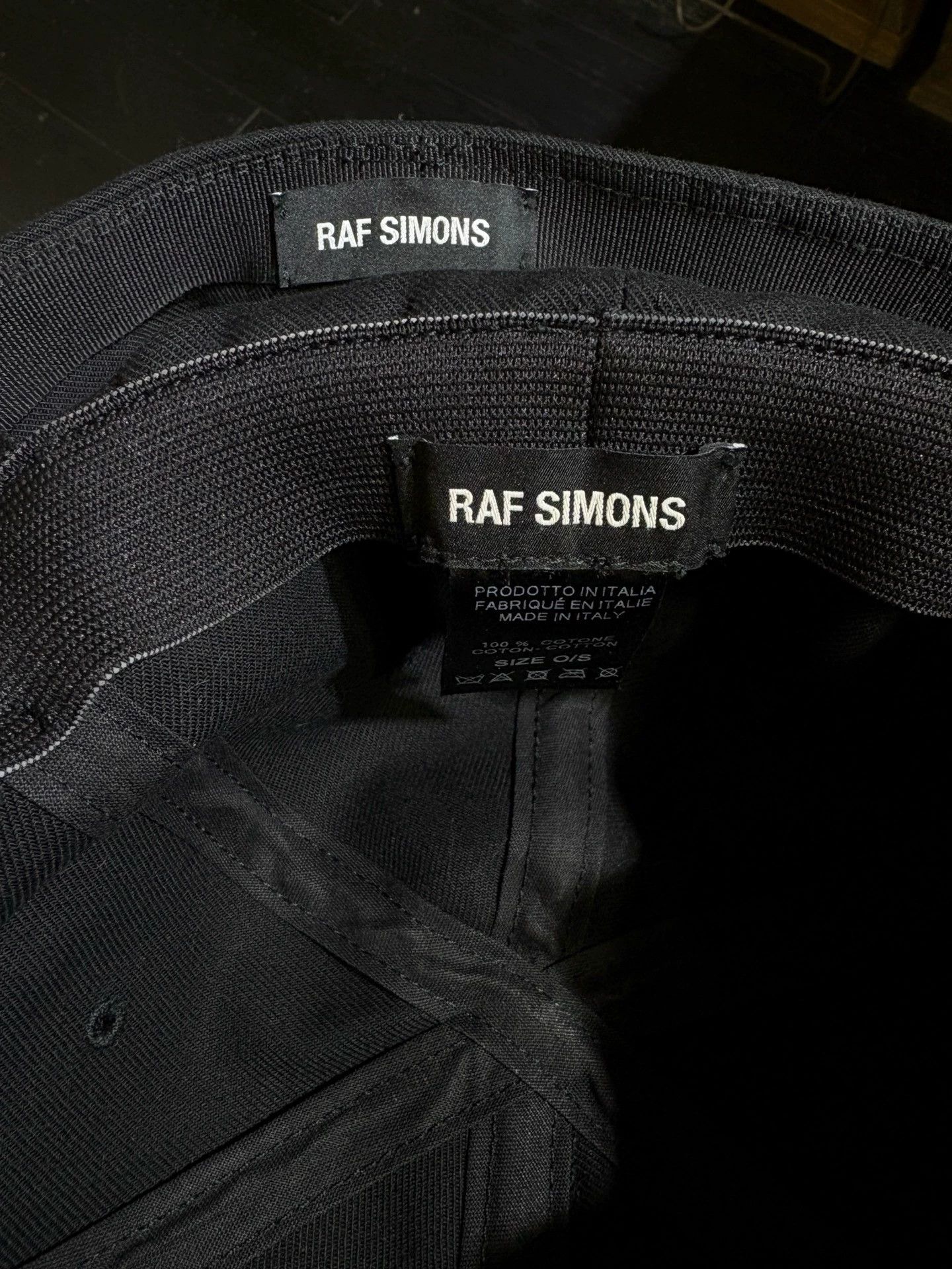 Raf Simons Raf Simons 19AW Long Strap Double-Layer Hat Size ONE SIZE - 6 Thumbnail