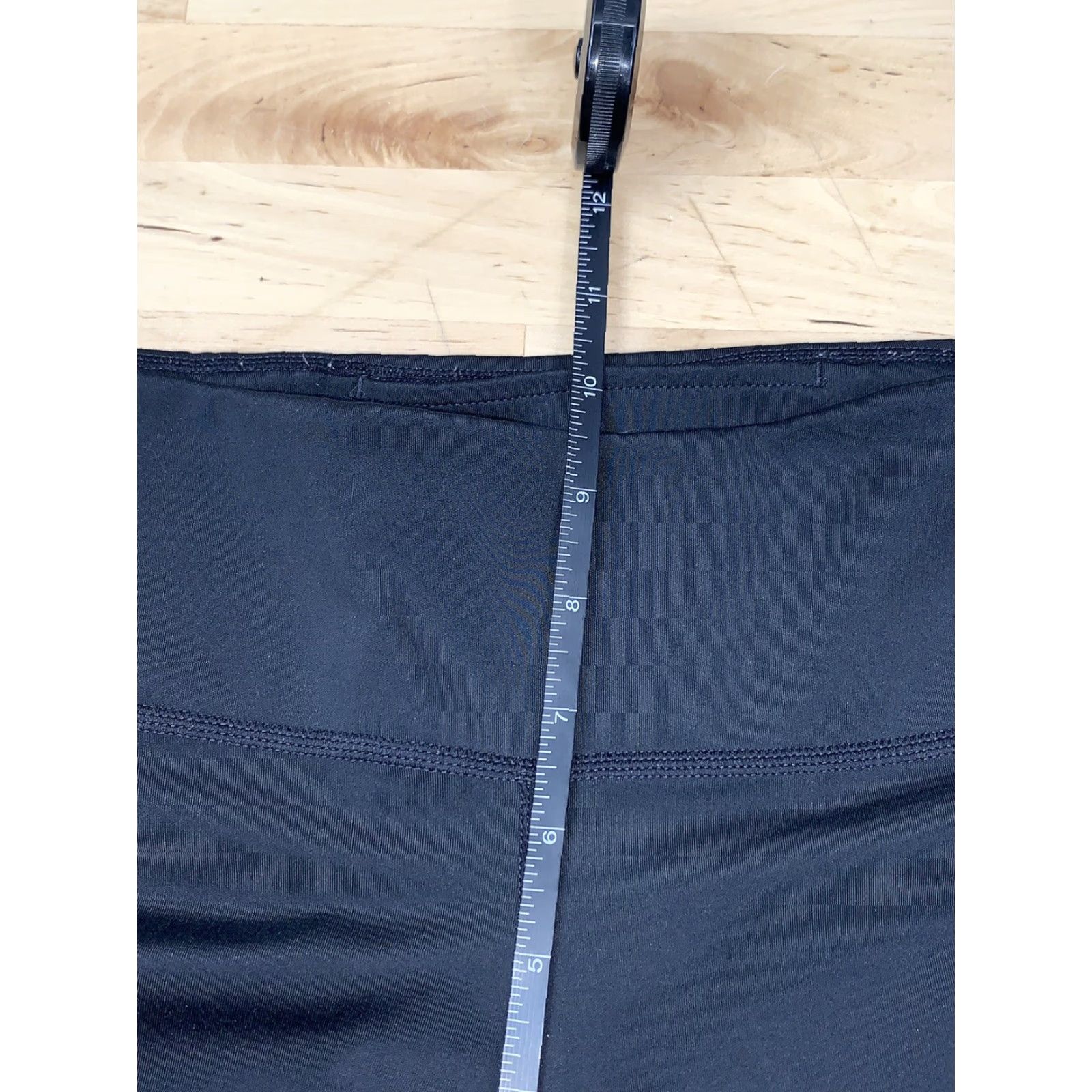 Nike Nike Dri-Fit Leggings Cropped Womens M Black Activewear Gym Training Running Yoga Size 32" / US 10 / IT 46 - 6 Thumbnail