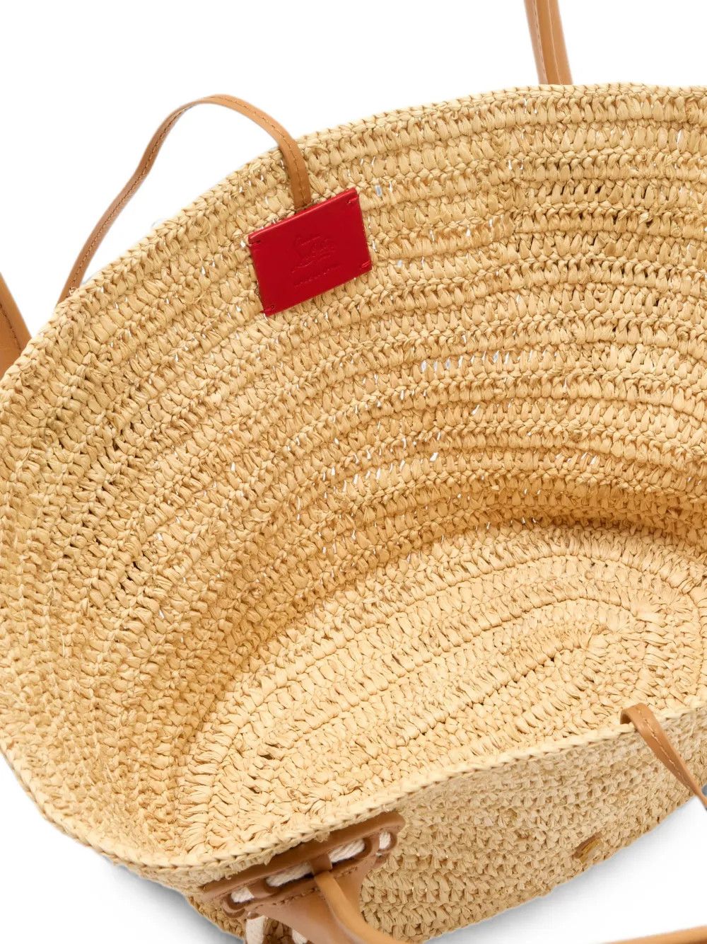 Christian Louboutin ob2d0Lne0926 Size: OS / Venus Basket Mini Shopping Bag Beige Size ONE SIZE - 4 Thumbnail