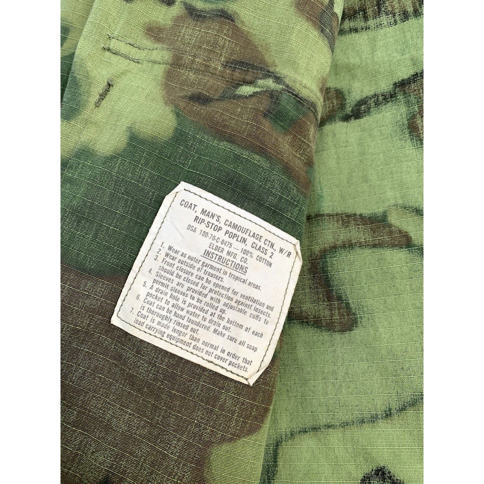 Vintage Mens US ARMY Ranger Airborne 75th Inf VIETNAM WAR Jacket M-L Size US L / EU 52-54 / 3 - 22 Thumbnail