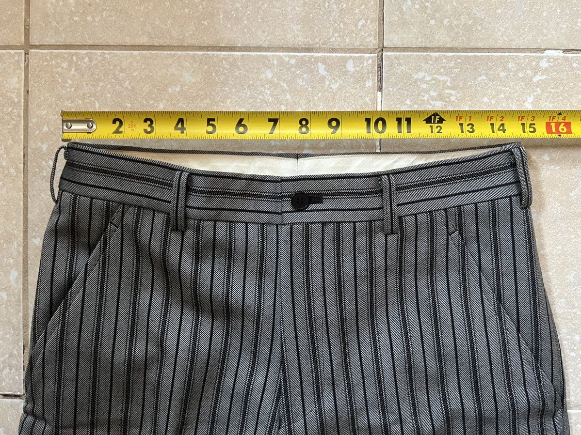 Comme des Garcons Homme Plus AW12 Comme des Garcons Homme Plus Striped Pants Size US 29 - 5 Thumbnail