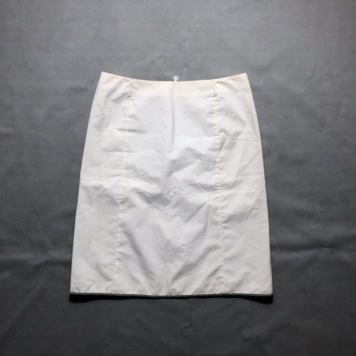 Prada Prada 1999 Technical Nylon Skirt Size 30" / US 8 / IT 44 - 1 Thumbnail