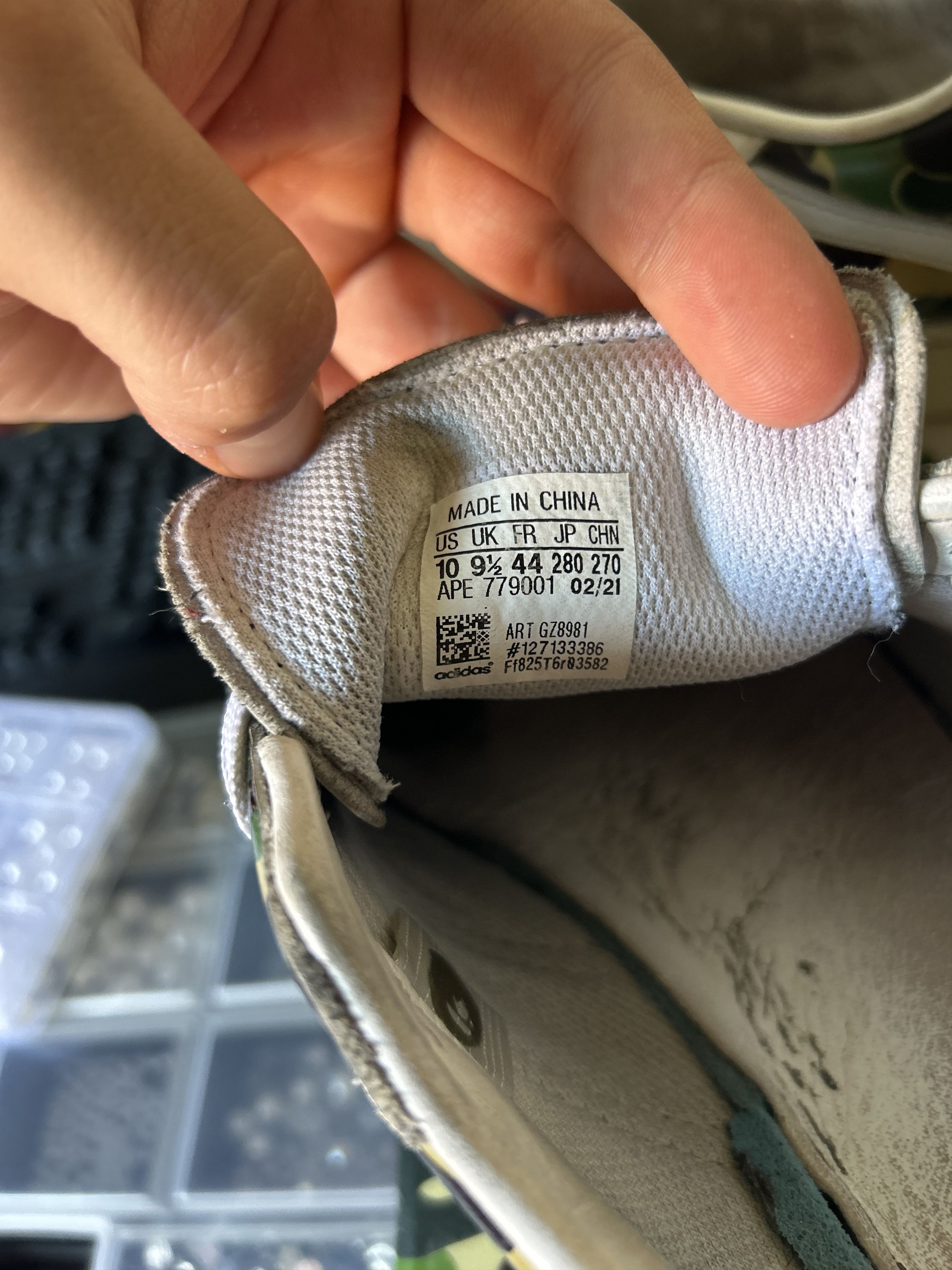 Adidas × Bape adidas bape camo Size US 11 / EU 44 - 4 Thumbnail