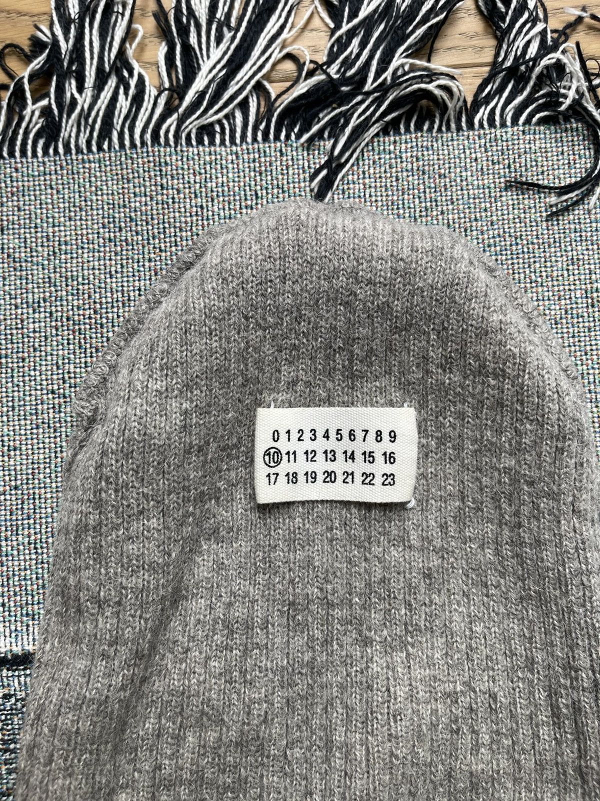 Maison Margiela Maison Margiela Early 00s Reconstructed Wool Scarf & Beanie Size ONE SIZE - 9 Thumbnail