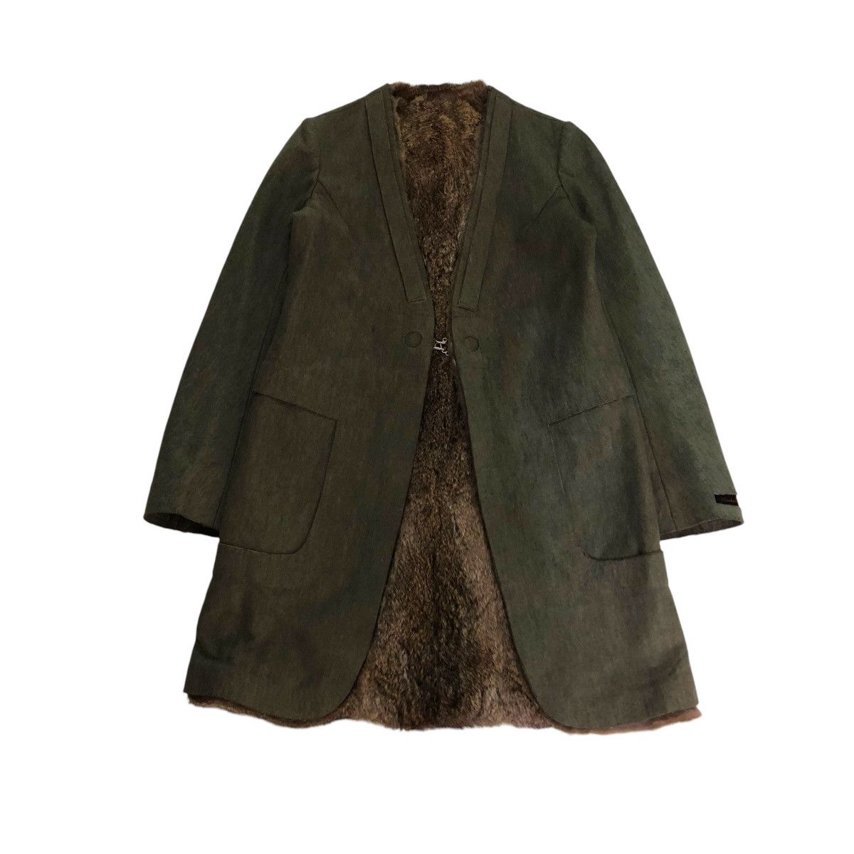 Undercover 🔥RARE UNDERCOVER RABBIT FUR COATS RUNWAY COLLECTIONS Size XS / US 0-2 / IT 36-38 - 2 Thumbnail