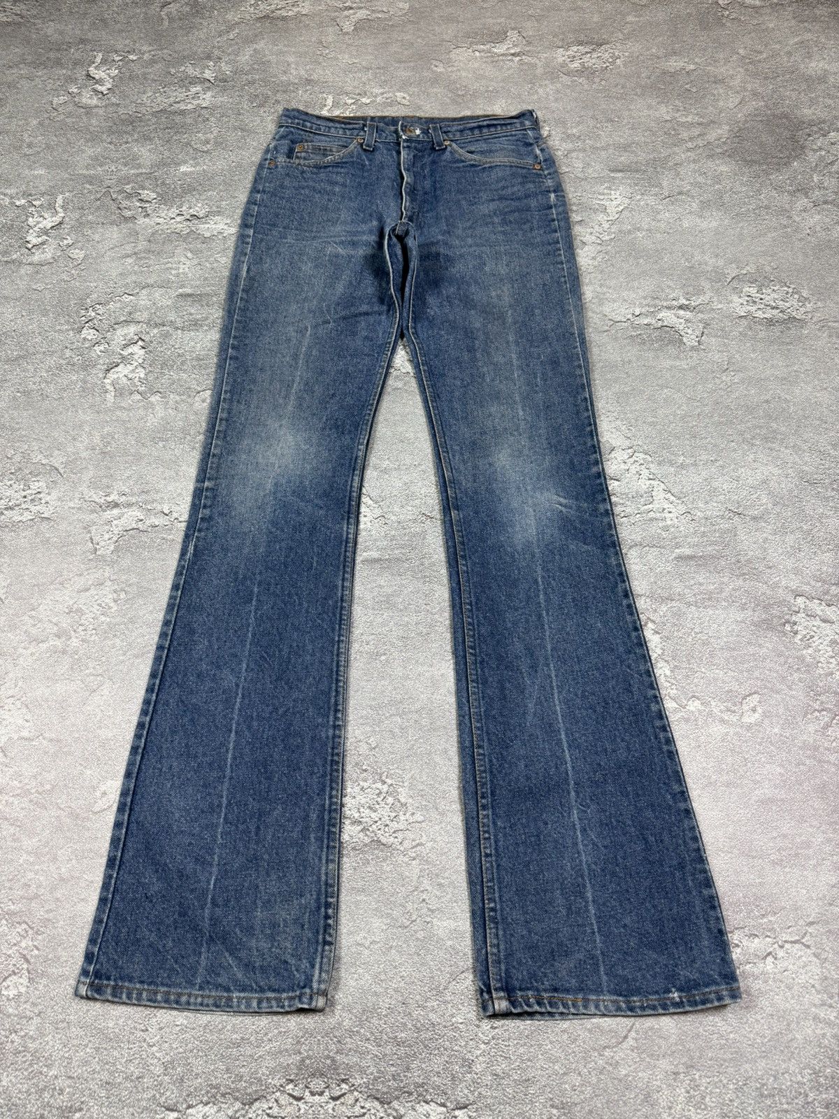 If Six Was Nine IF6WAS9 Levi's Orange Tab Flare Bootcut Washed Jeans Size 32 Size US 32 / EU 48 - 4 Thumbnail