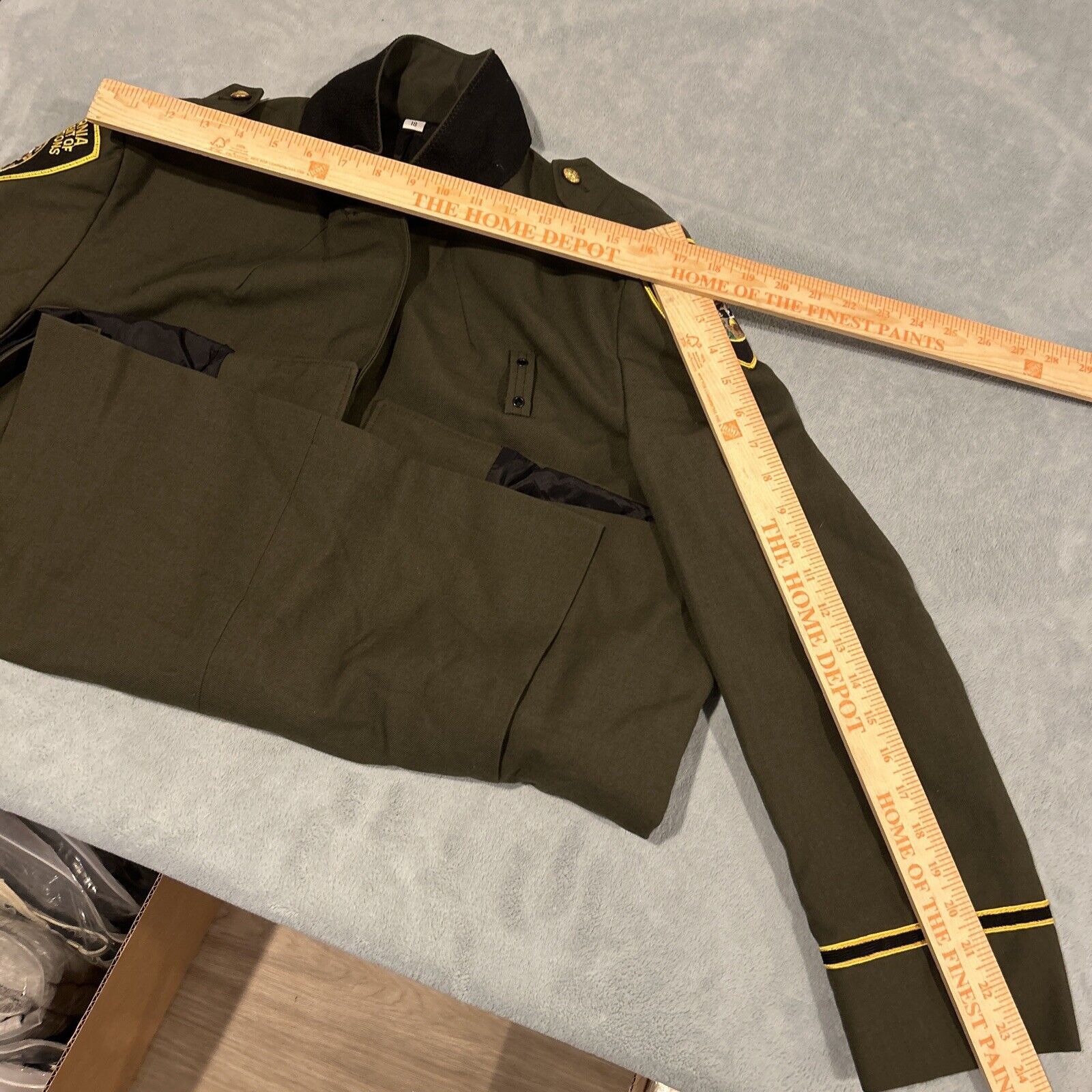 Other California Department Of Corrections Jacket Large Fechheimer Size 46R - 5 Thumbnail