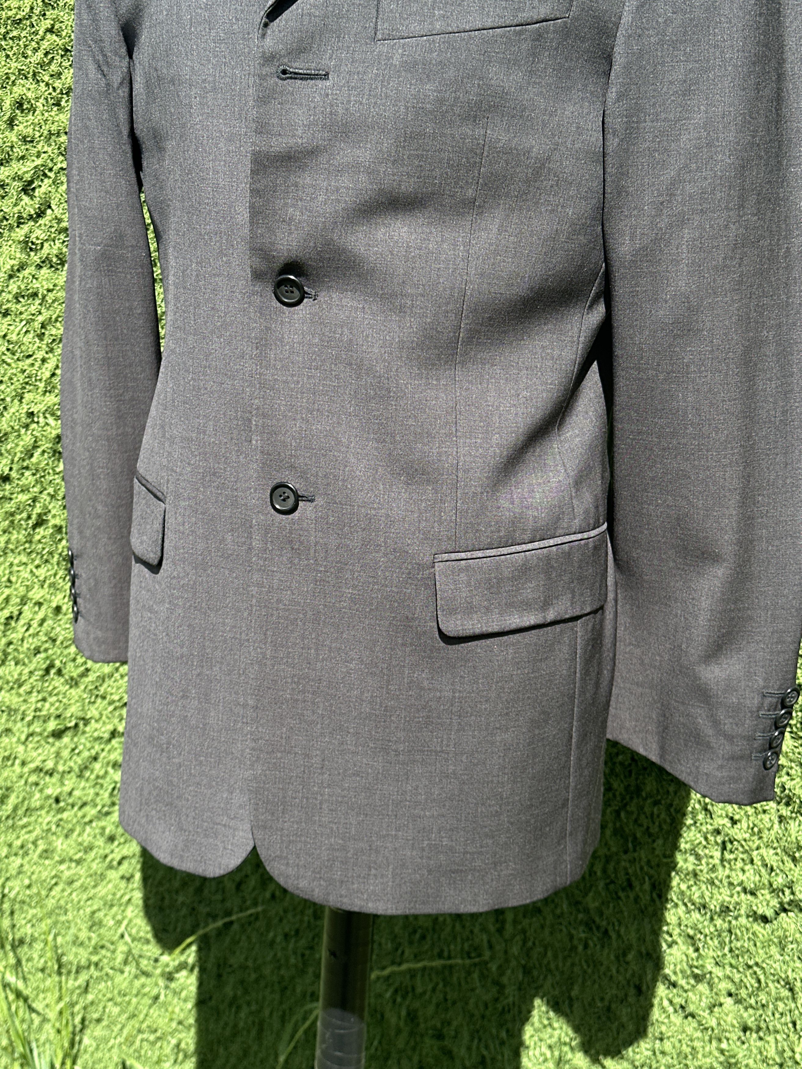 Valentino Valentino Roma Virgin Wool Three Button Tailored Blazer 48R Size 48R - 11 Thumbnail