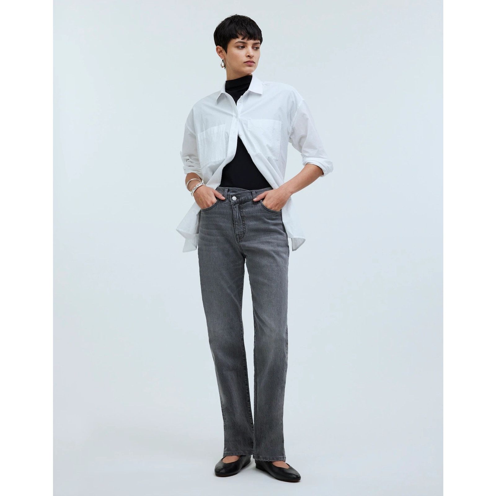 Madewell NWT Madewell The '90s Straight Jean Burwick Wash Size 29 Size 29" - 1 Thumbnail