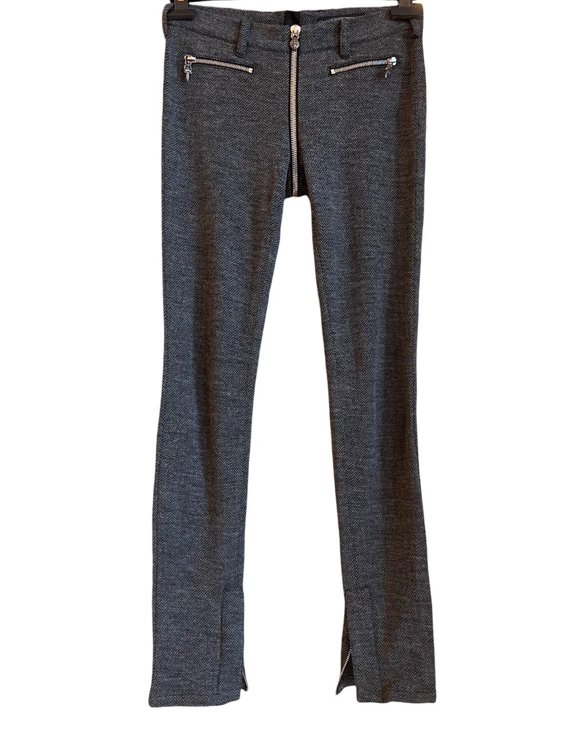 Chrome Hearts Full zip crouch zipper leg opening pants Size 27" / US 4 / IT 40 - 1 Thumbnail