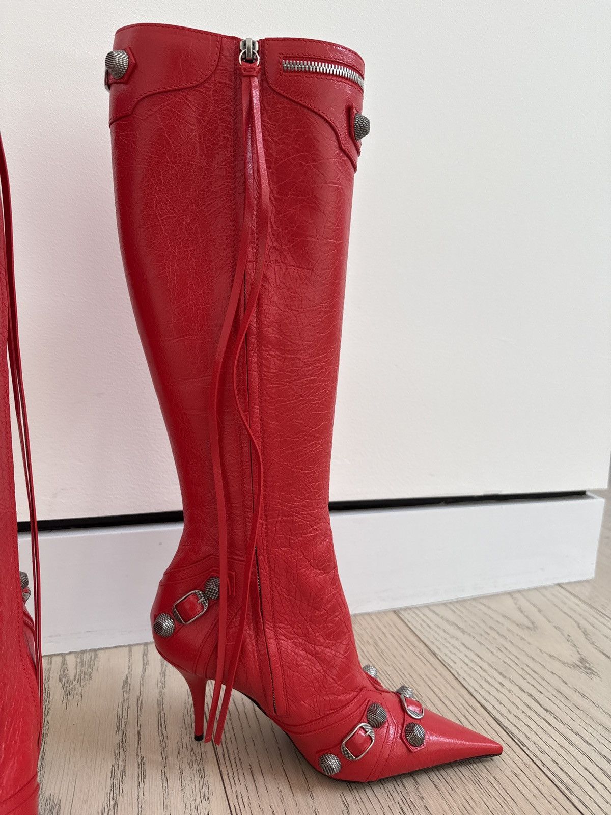 Balenciaga Balenciaga Cagole knee high boots Size US 10 / IT 40 - 3 Thumbnail