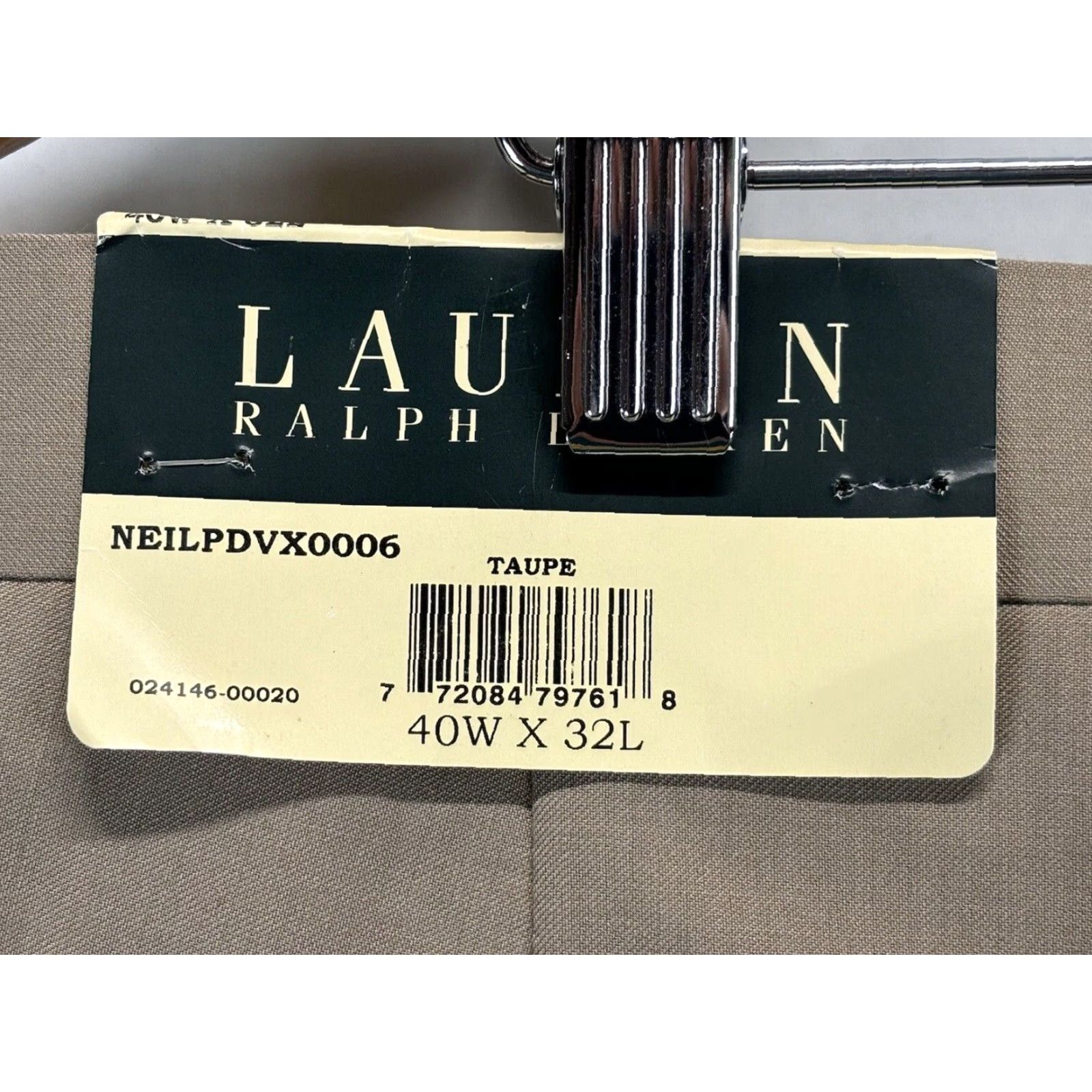 Ralph Lauren NEW! Lauren Ralph Lauren Dress Pants Sz 40x32 Mens Tan Cuff Pleated Size US 40 / EU 56 - 5 Thumbnail