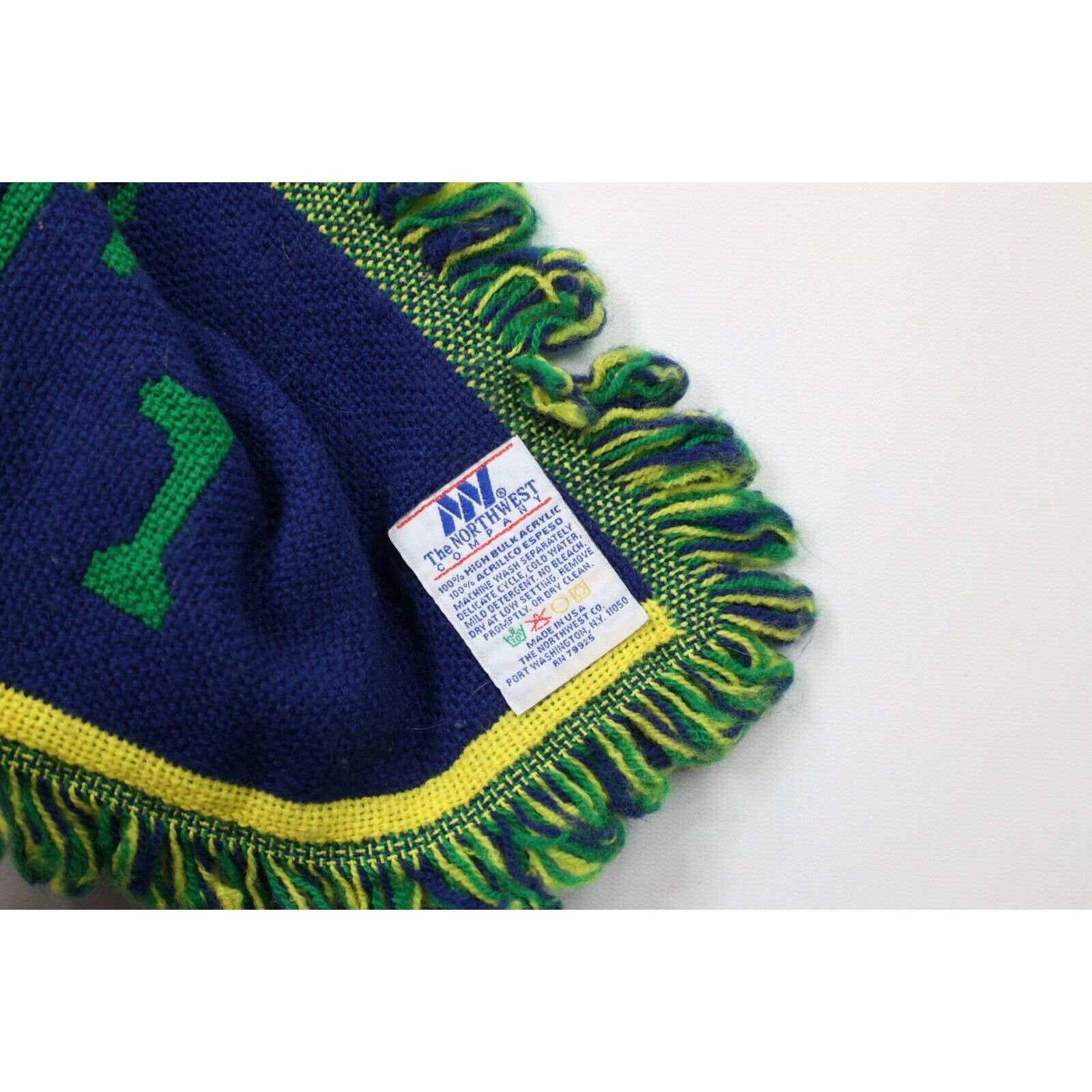 Vintage Vintage 90s All Over Print University of Notre Dame Blanket Size ONE SIZE - 7 Thumbnail