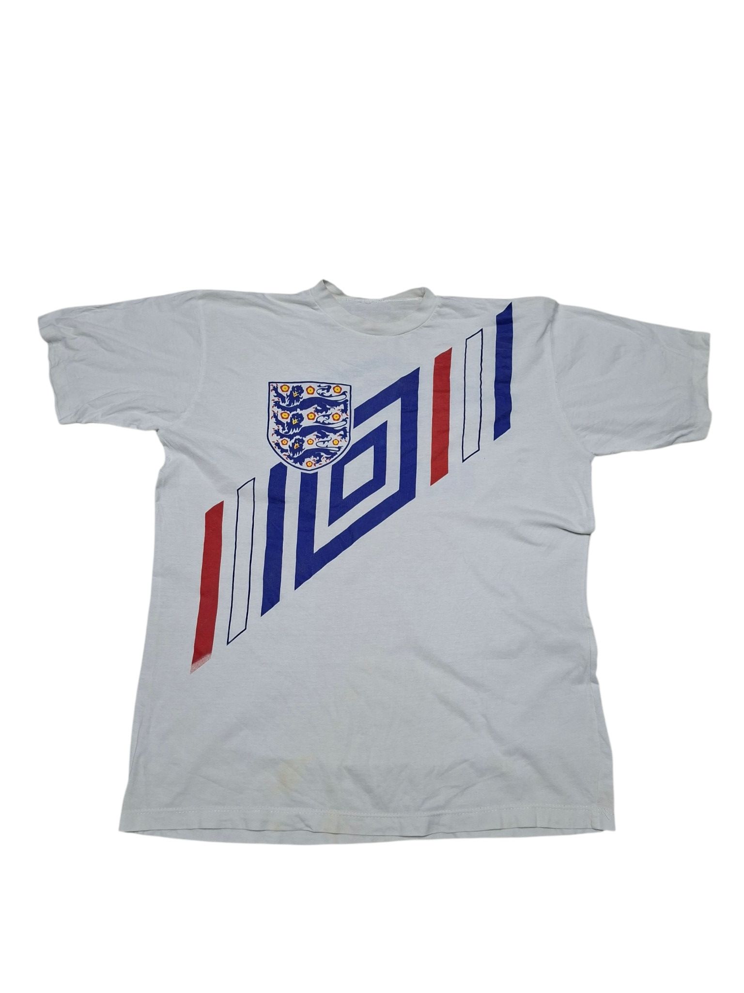 ENGLAND UMBRO VINTAGE 90S SOCCER BIG LOGO TEE