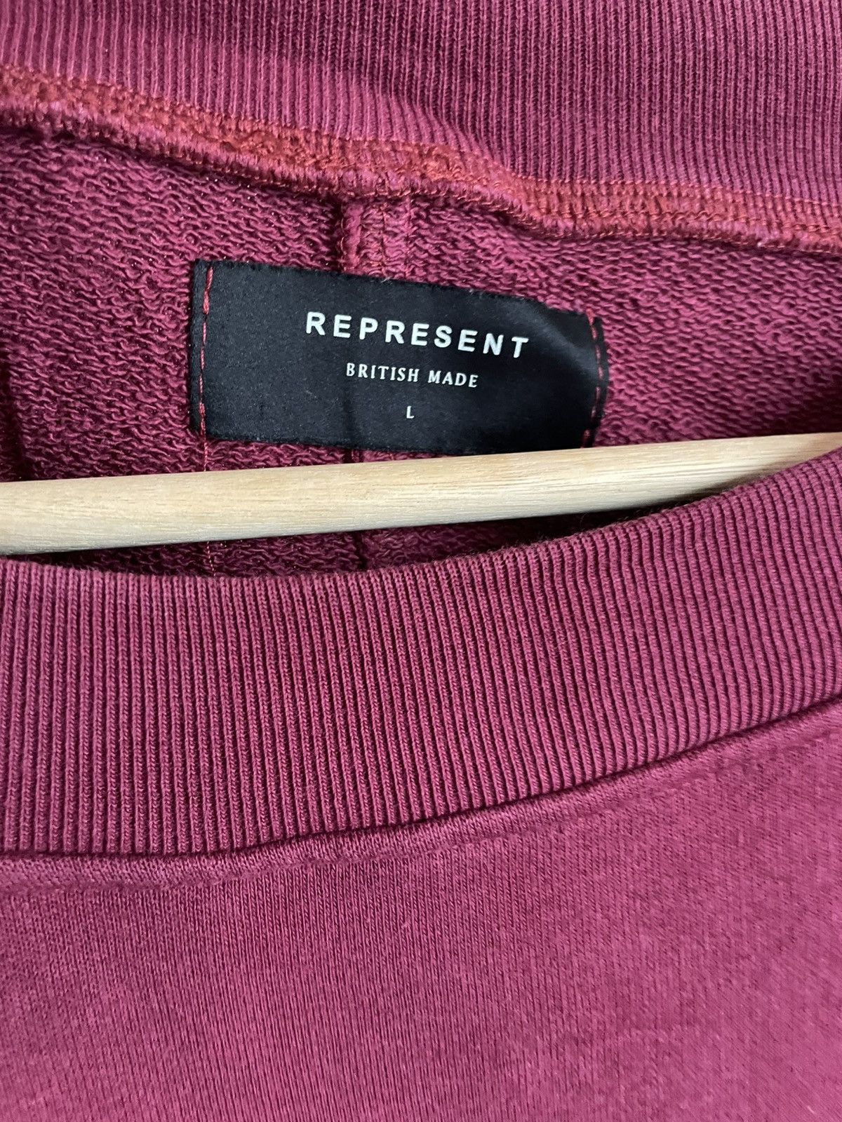 Represent Clo. Represent premium boxy fit raglan crewneck Size US L / EU 52-54 / 3 - 6 Thumbnail