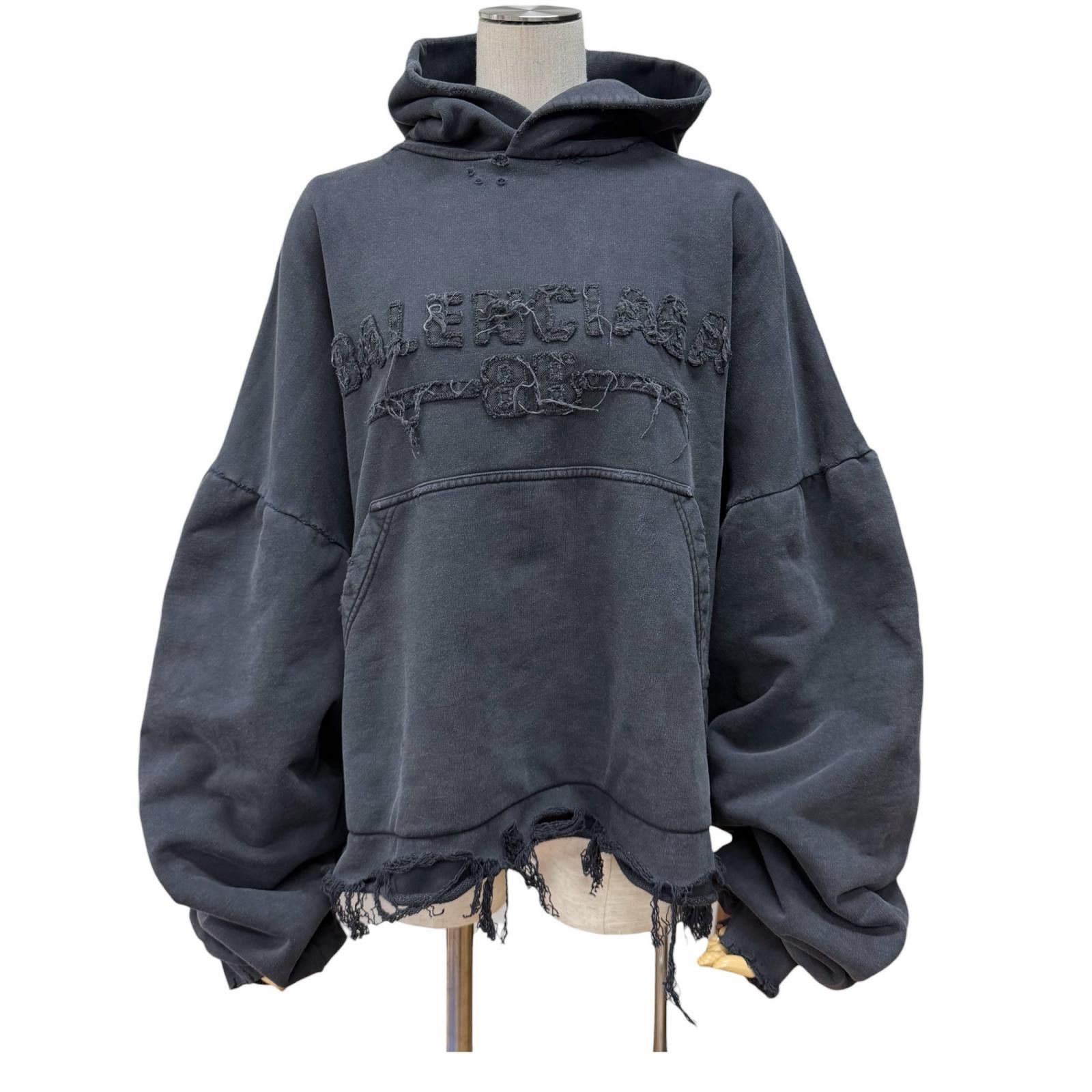 Balenciaga Balenciaga Balenciaga Cotton Hoodie Textile Sweatshirts & Hoodies 783397 DUTY FREE for USA Size ONE SIZE - 1 Thumbnail