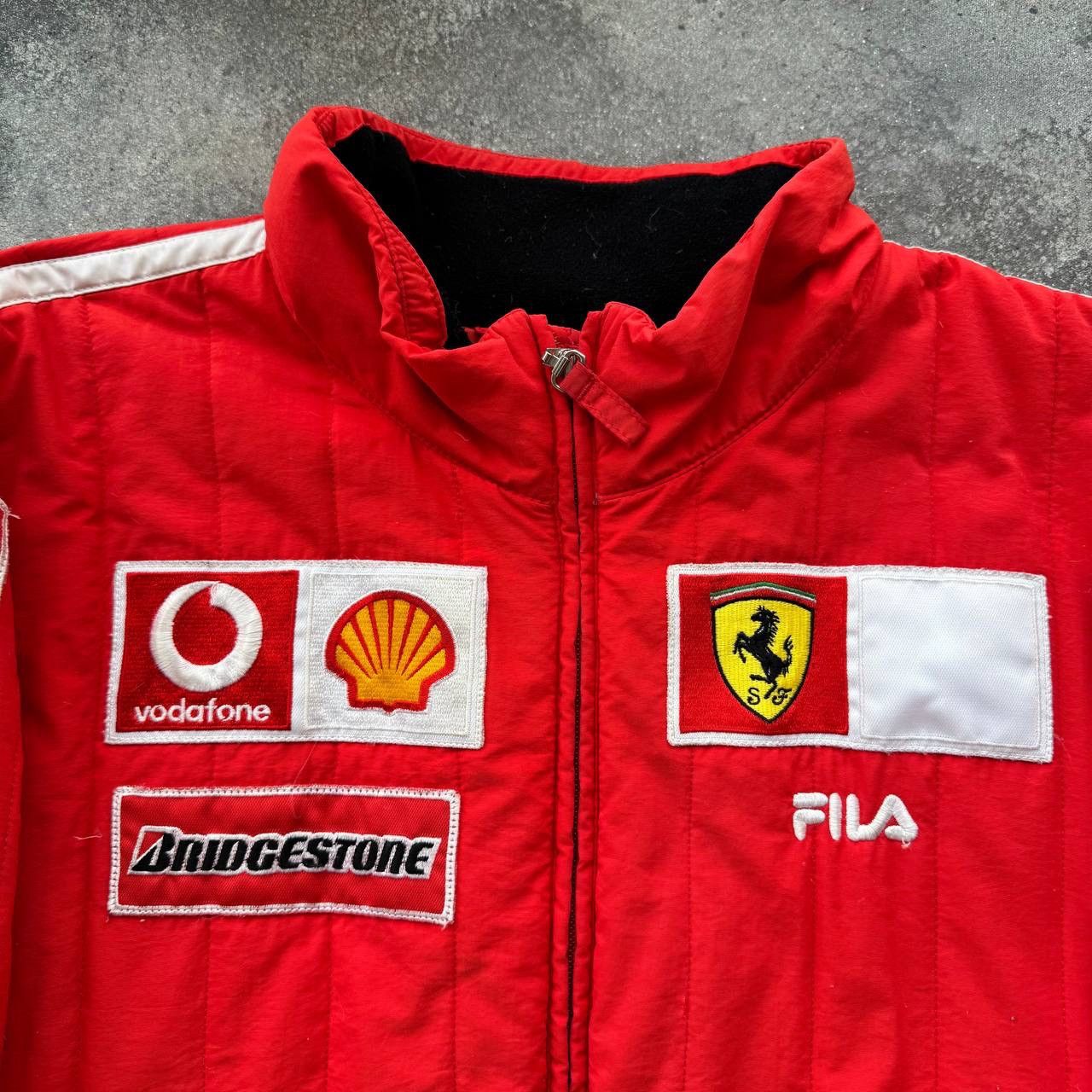 Ferrari × Formula 1 × Vintage Formula 1 Fila Ferrari Vodafone Vintage Racing Jacket Size US XL / EU 56 / 4 - 6 Thumbnail