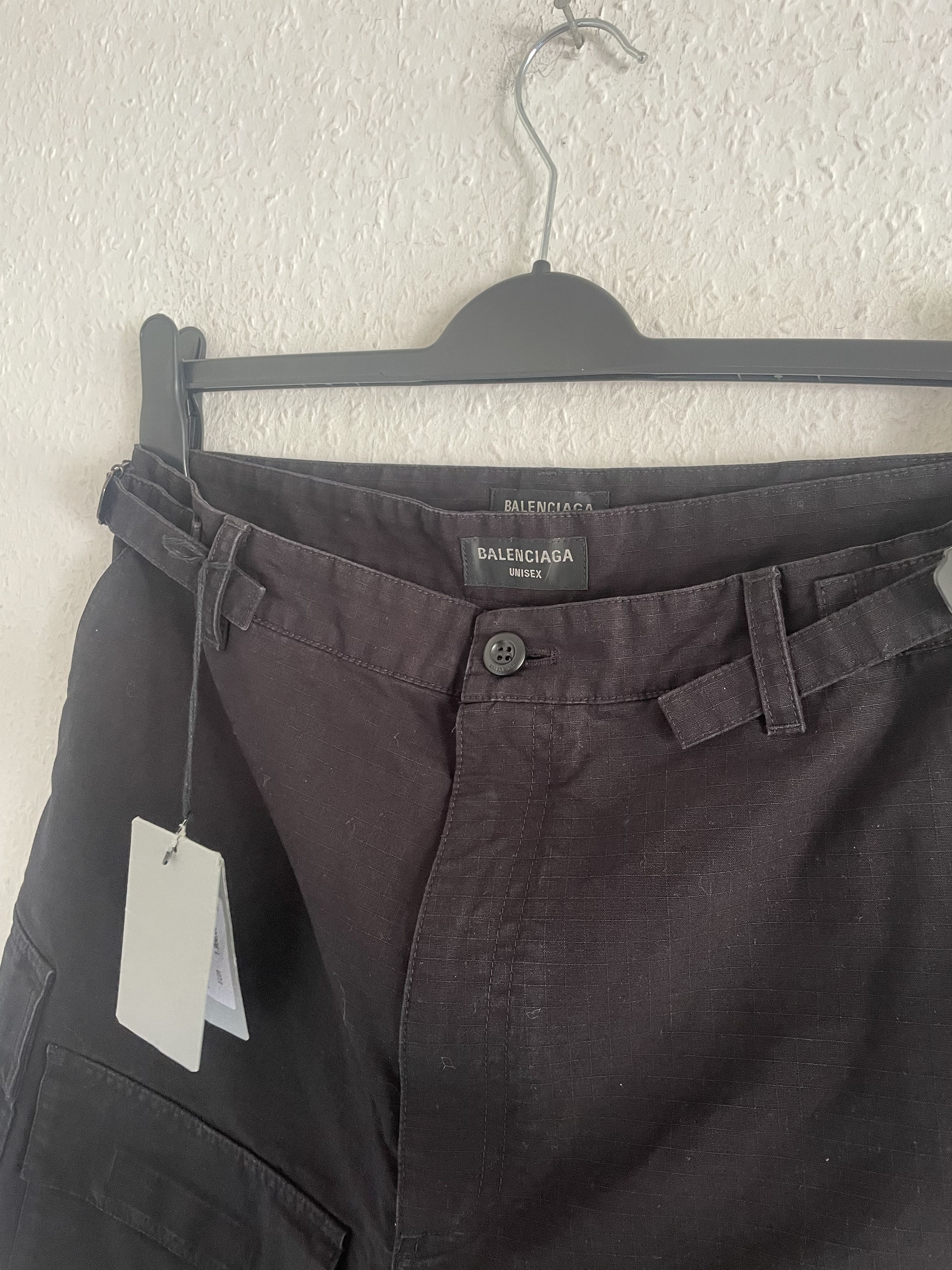 Balenciaga SS23 Runway Mod Show Apron Skirt Cargo Pants Size US 31 - 11 Thumbnail