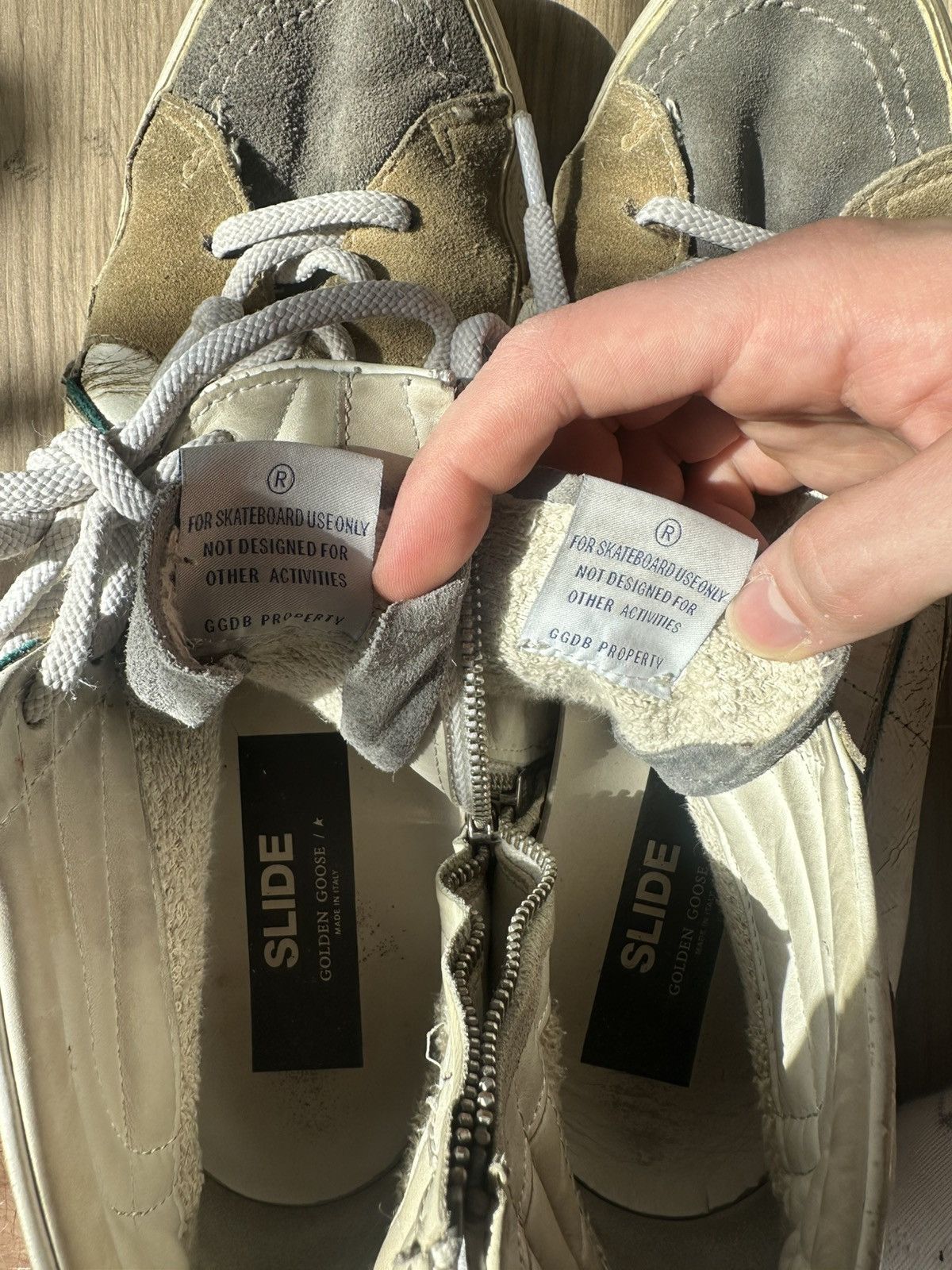 Golden Goose Golden Goose Slide Sneakers Size US 12 / EU 45 - 9 Thumbnail